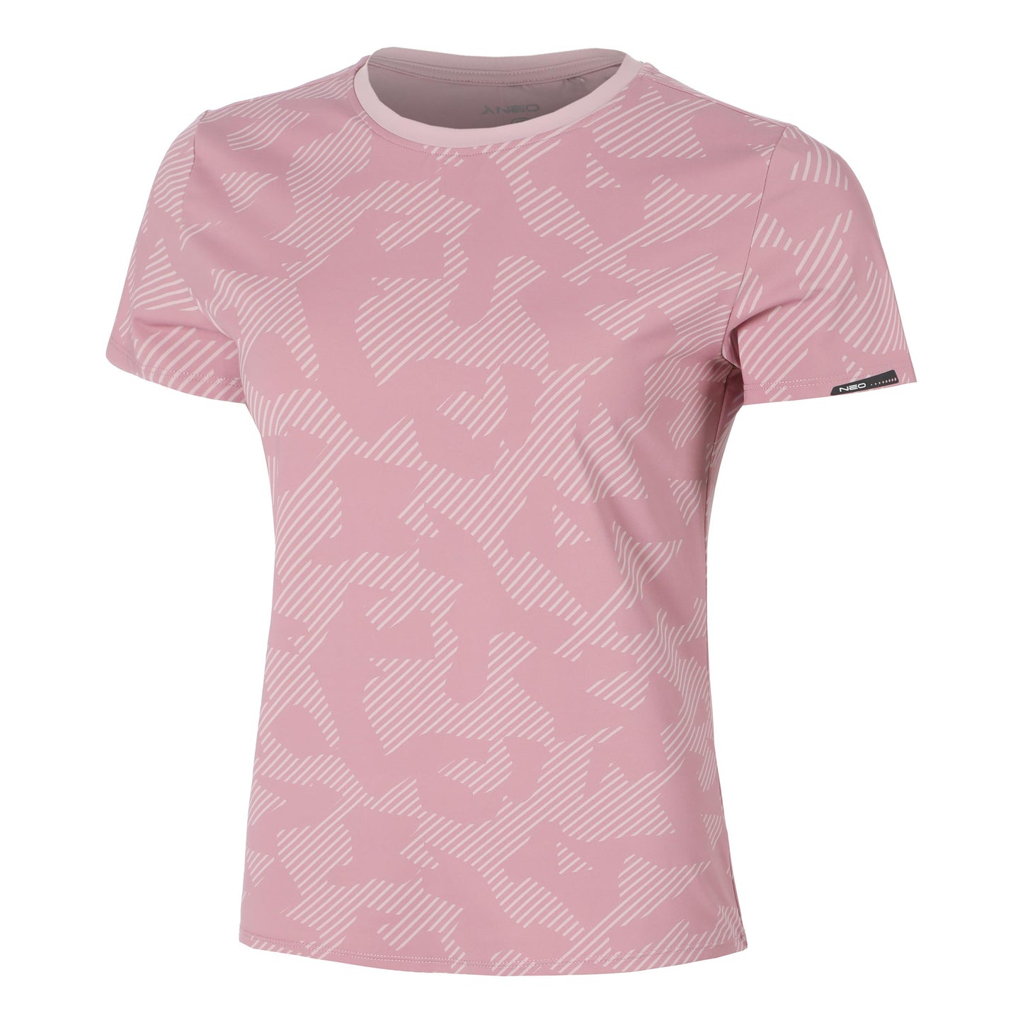NEO Feel the Vybe AOP Running shirt Women-mauve