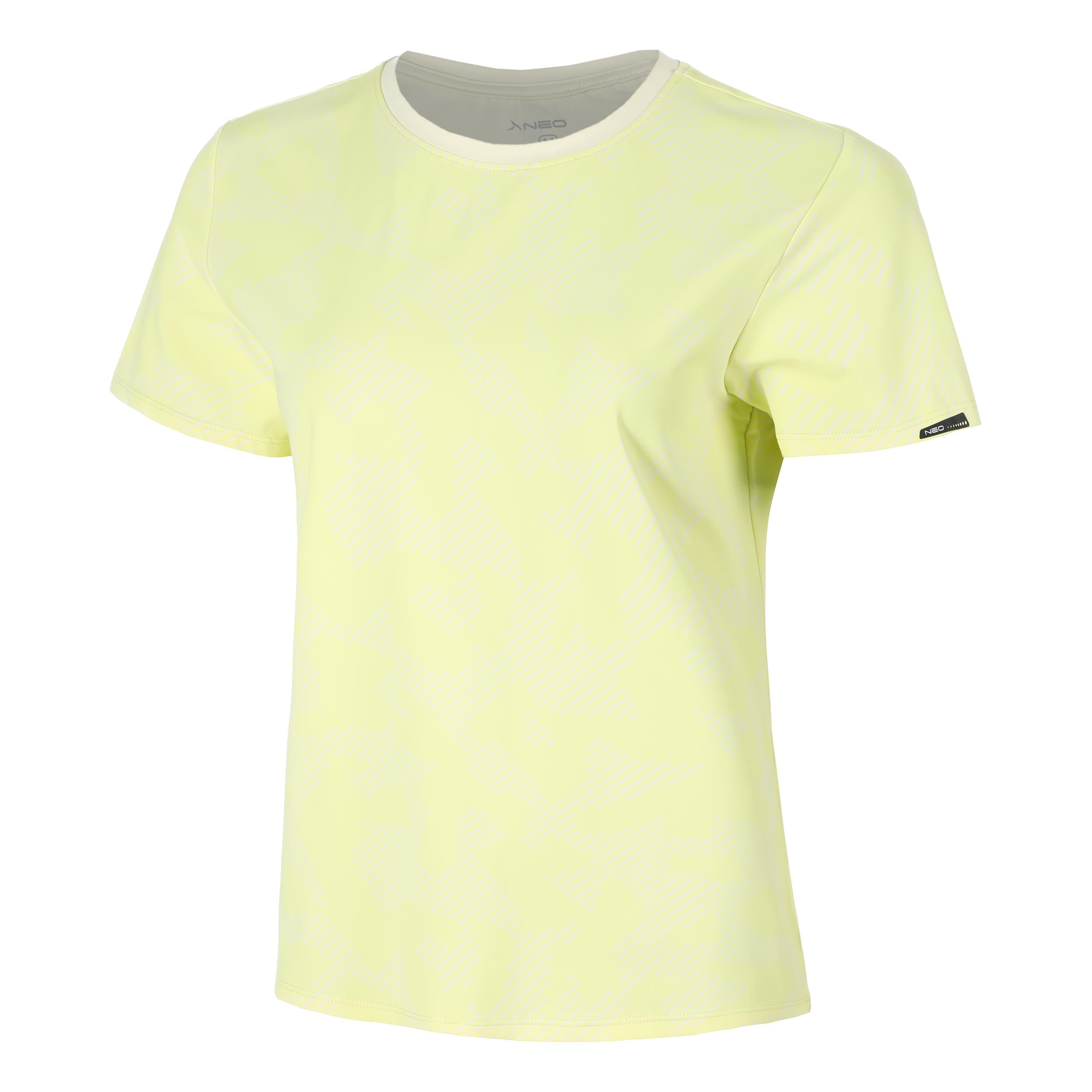 NEO Feel the Vybe AOP Laufshirt Damen-limette