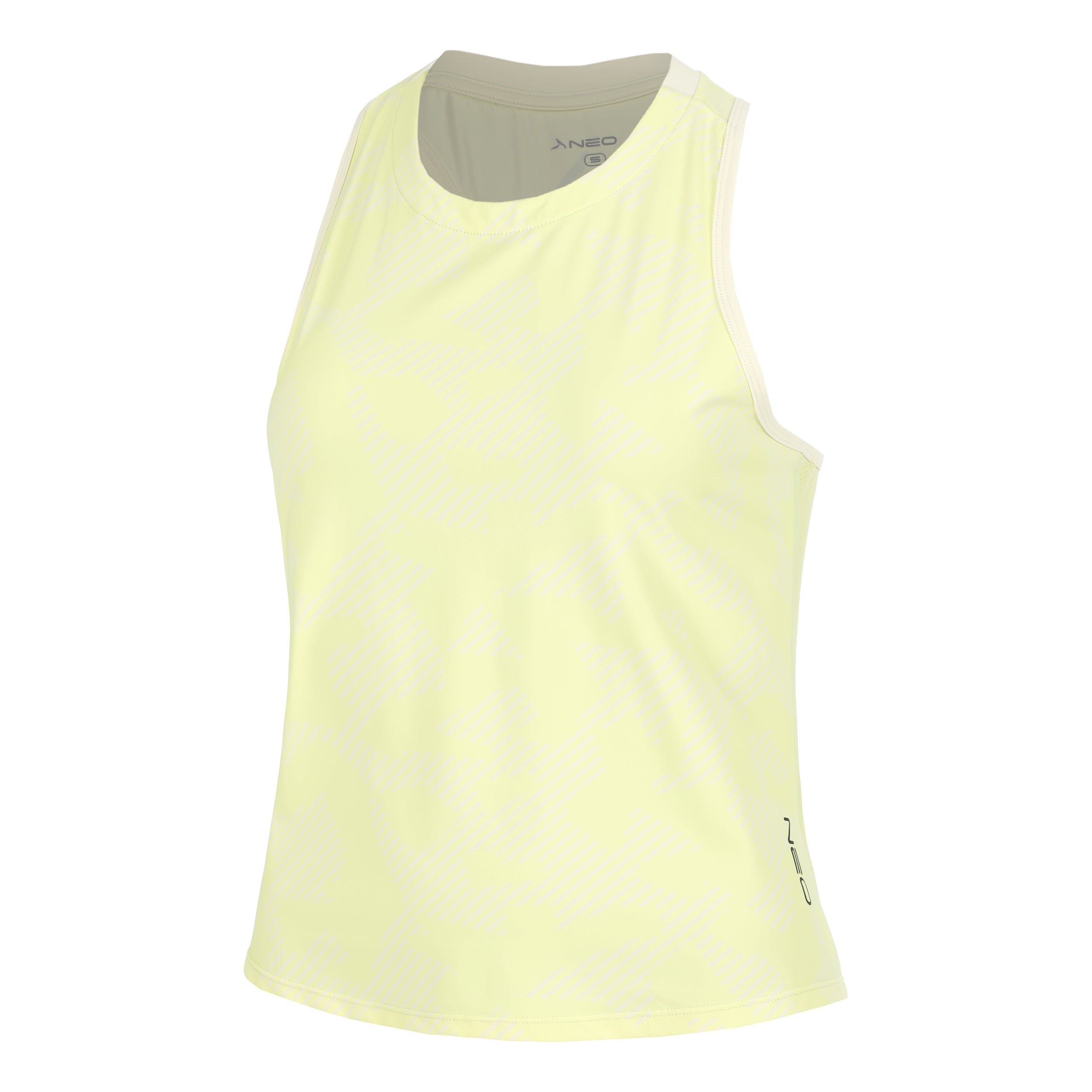 NEO Feel the Vybe AOP Running shirt Women-lime