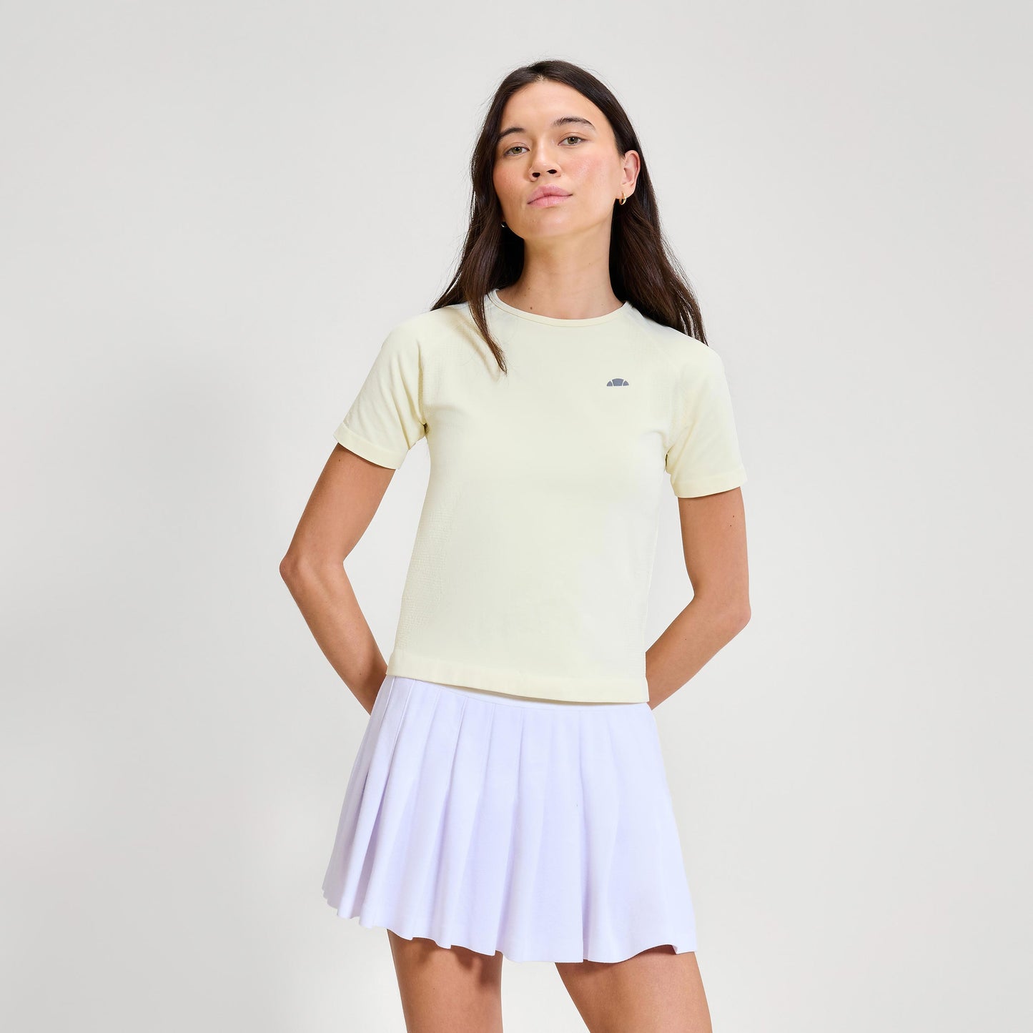 Ellesse La Bella Seamless T-Shirt Damen - gelb