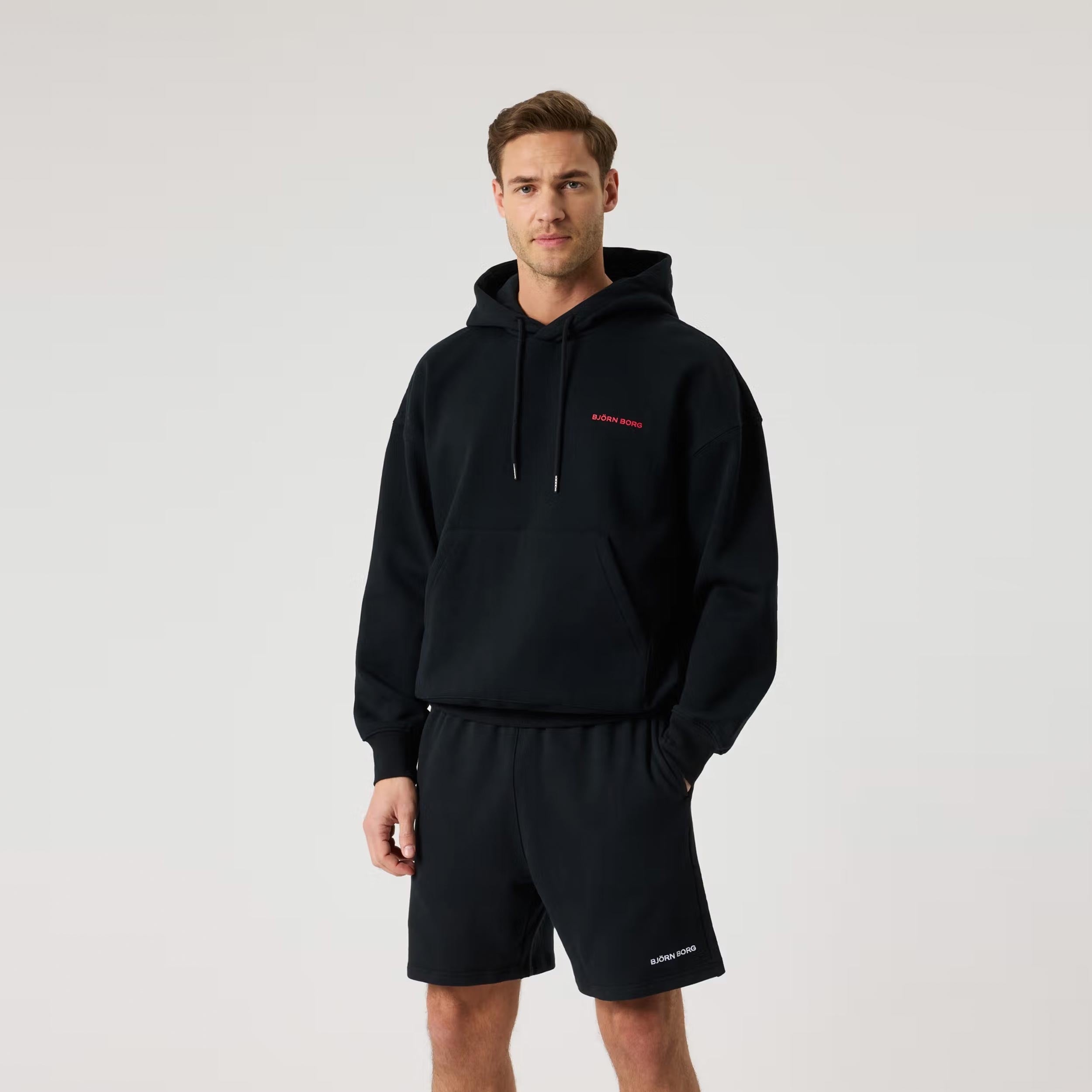 Björn Borg Borg Oversized Hoody Men - black