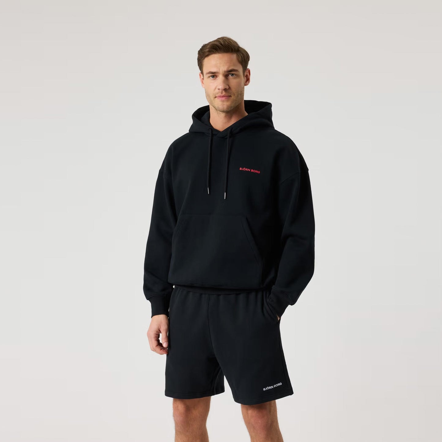Björn Borg Borg Oversized Hoody Men - black