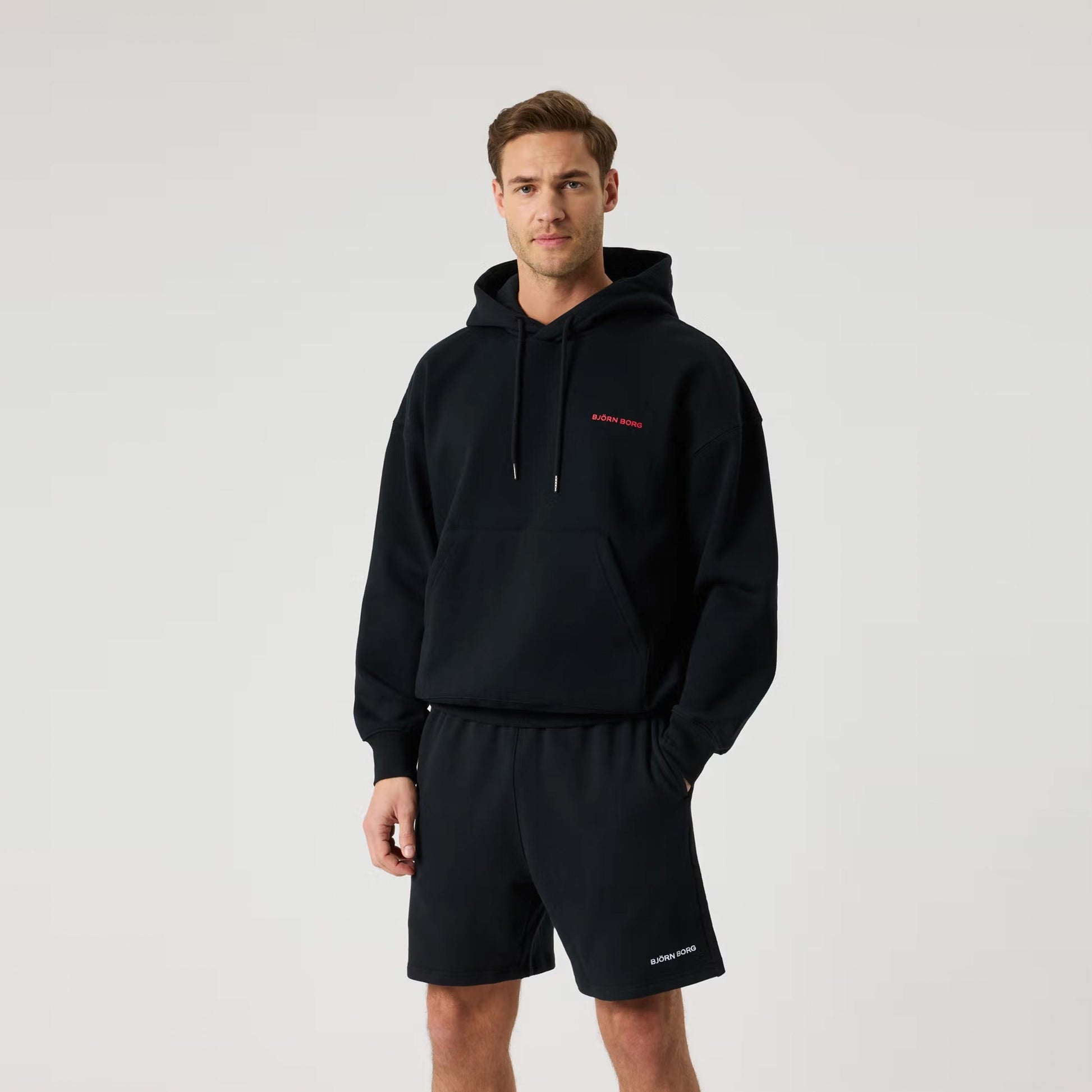 Björn Borg Borg Oversized Hoody Men - black