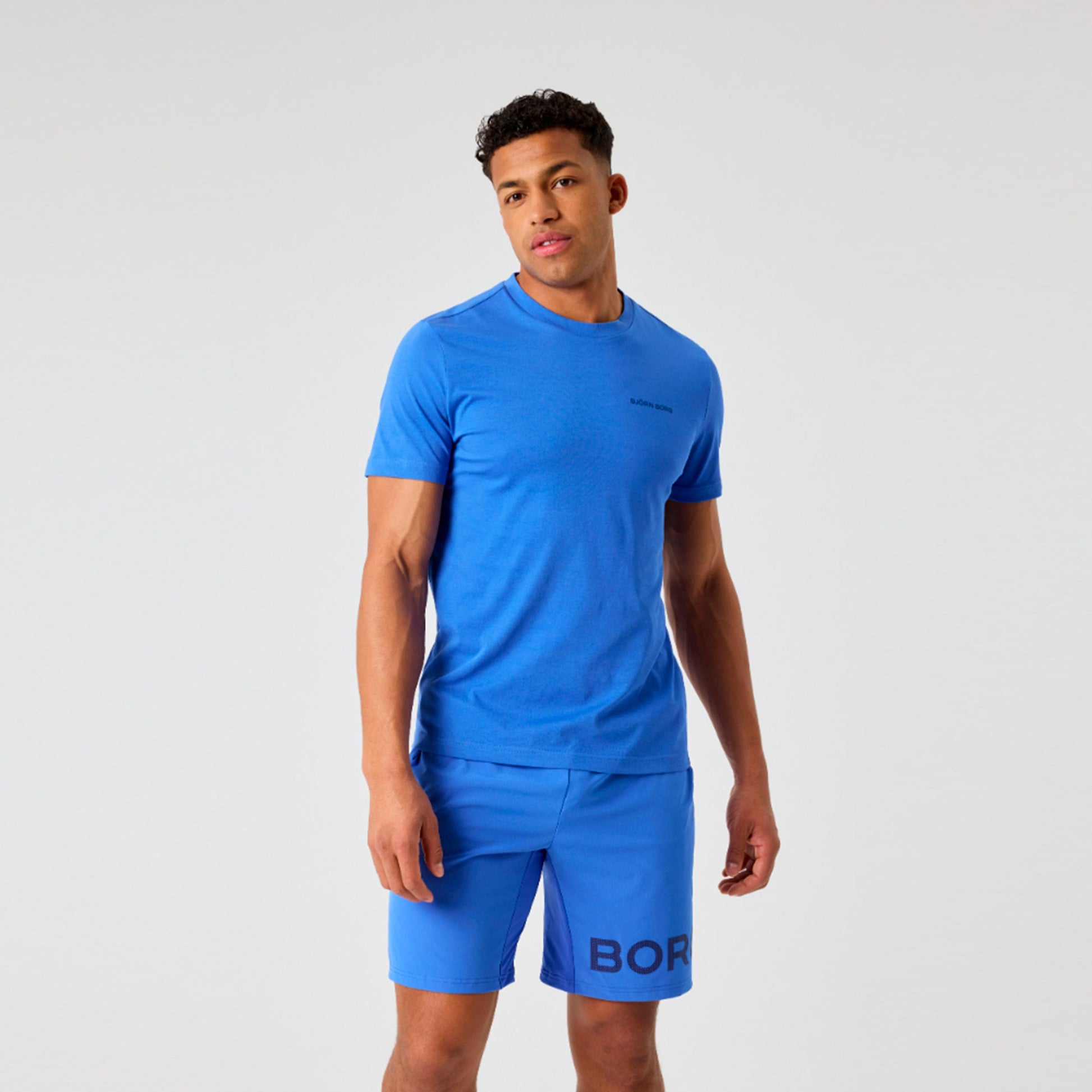 Björn Borg Borg T-Shirt Herren - hellblau