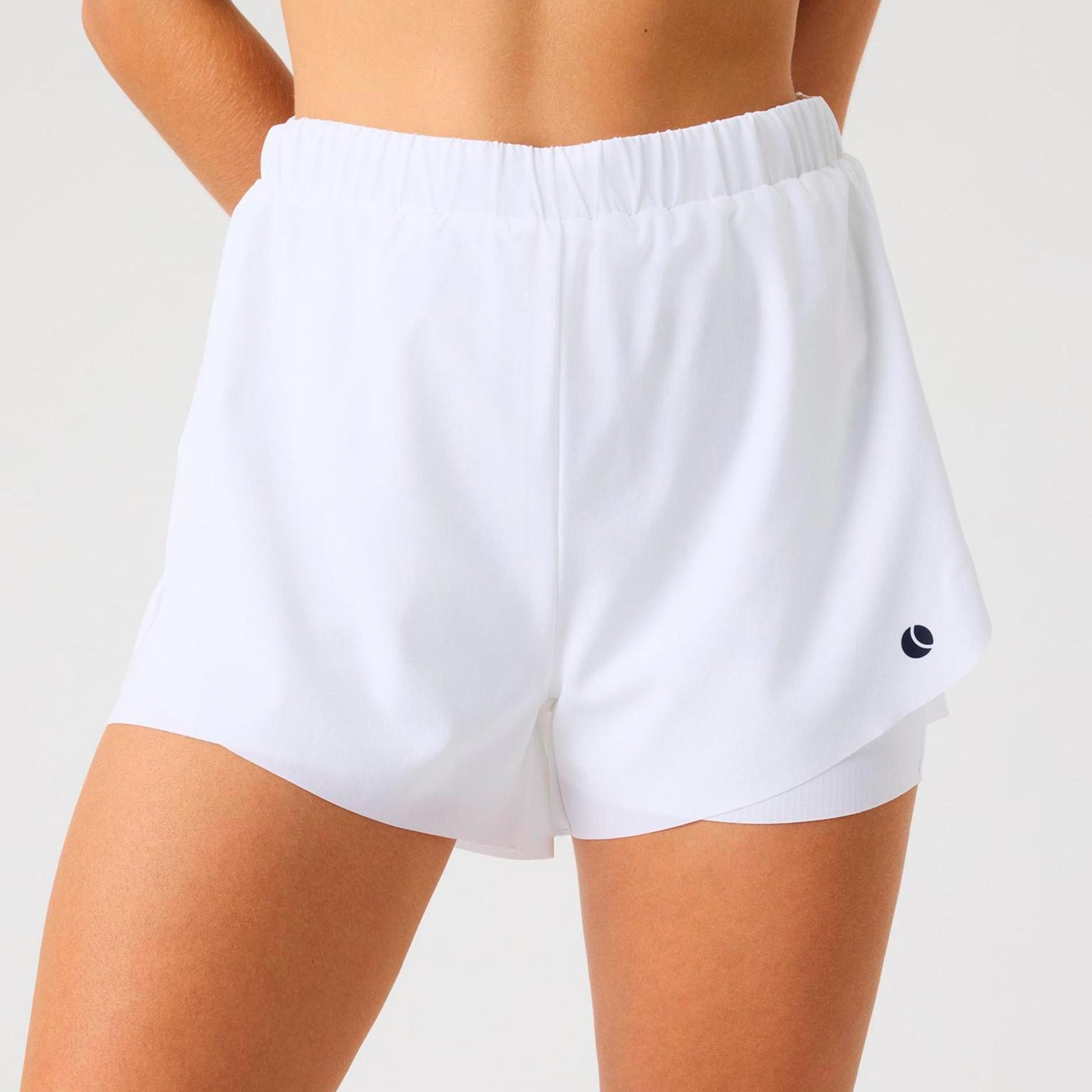 Björn Borg Ace 2 In 1 Shorts Damen - weiß