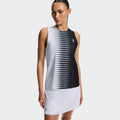 Court  Edge Tank-Top Damen - schwarz, weiß