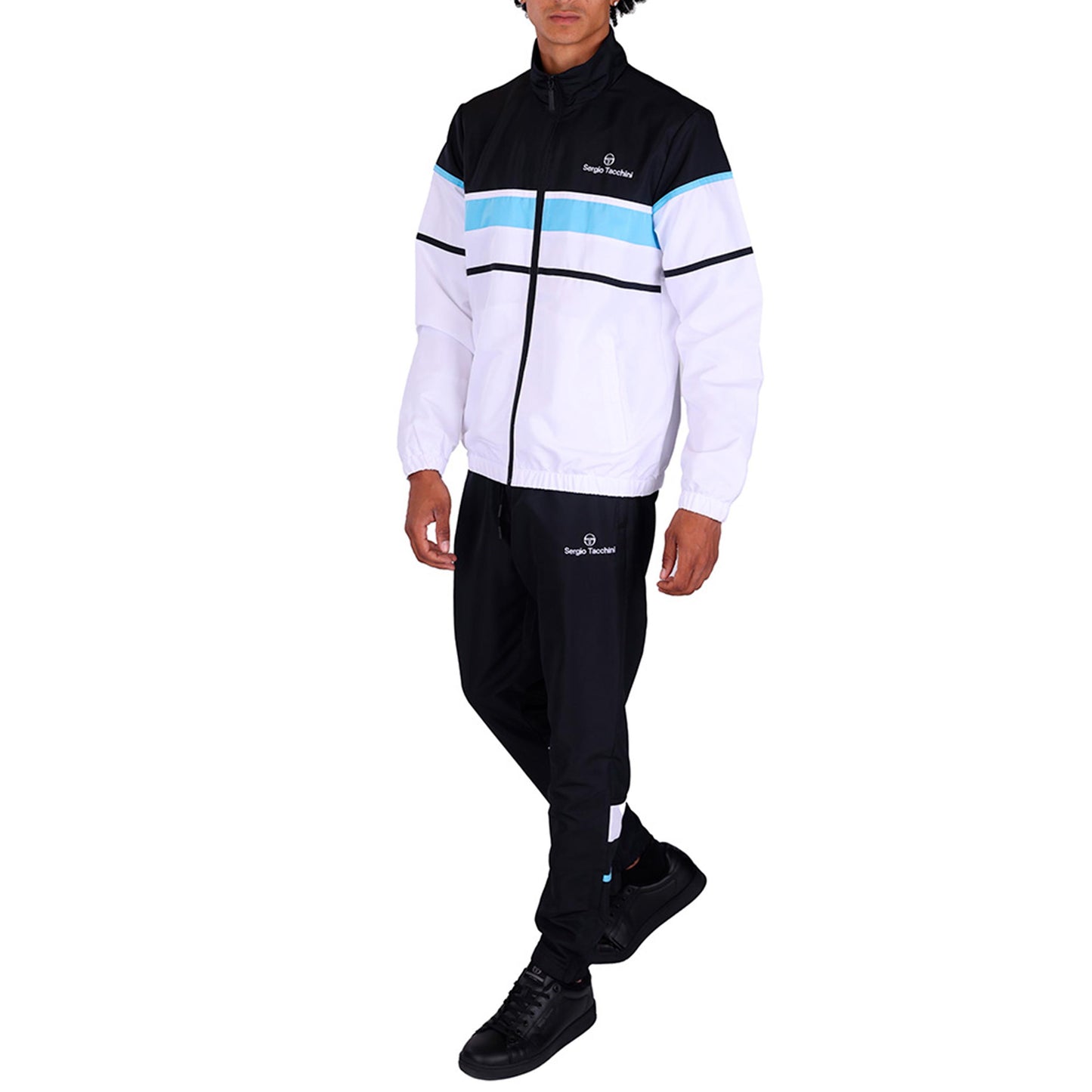 Sergio Tacchini Scorpione Tracksuit Men - black, white