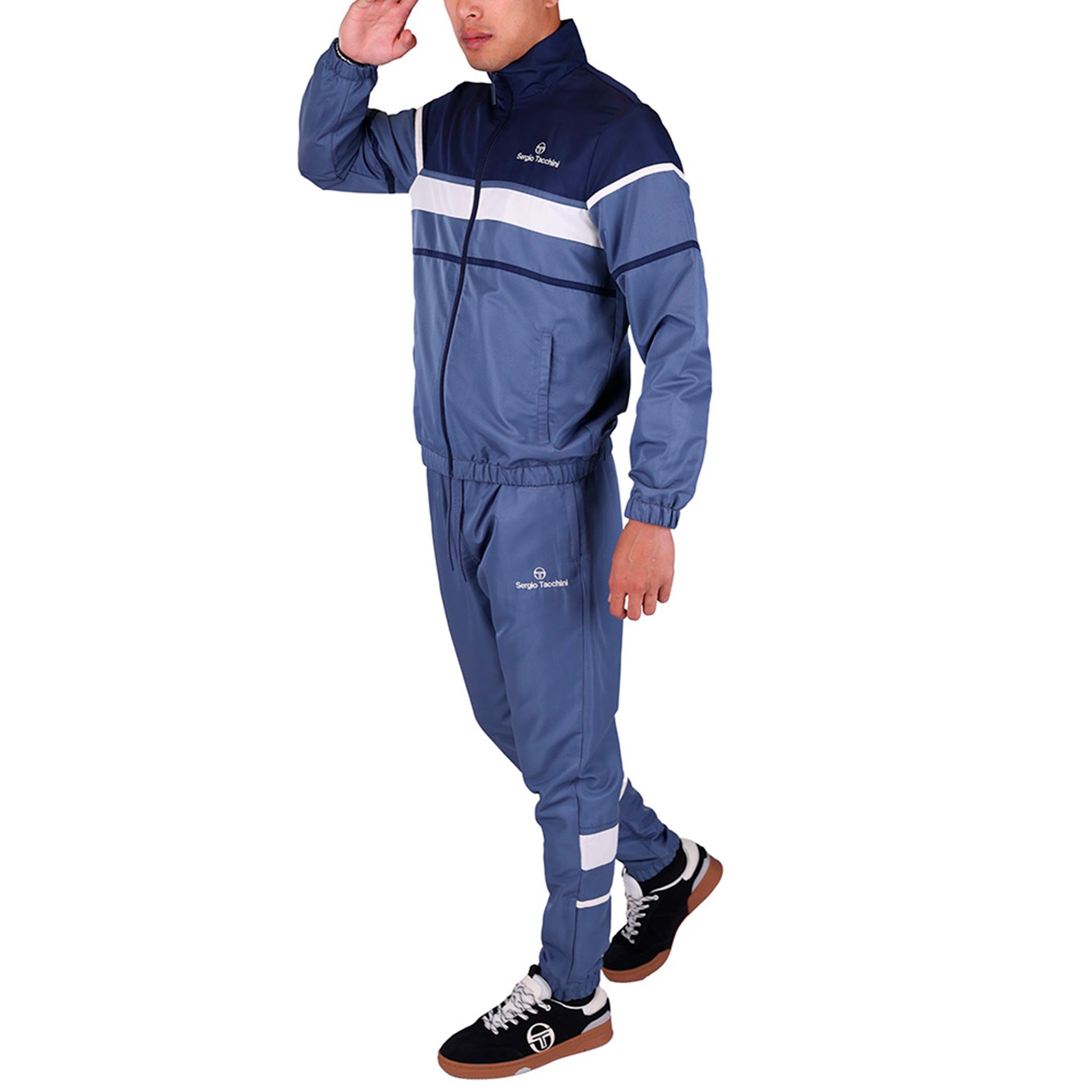 Sergio Tacchini Scorpione Tracksuit Men - blue grey, dark blue