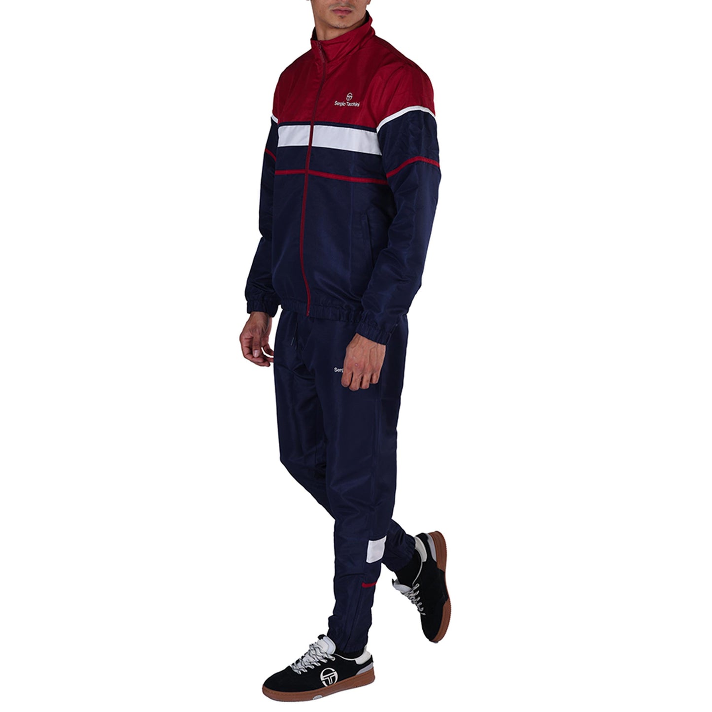 Sergio Tacchini Scorpione Tracksuit Men - dark blue, dark red