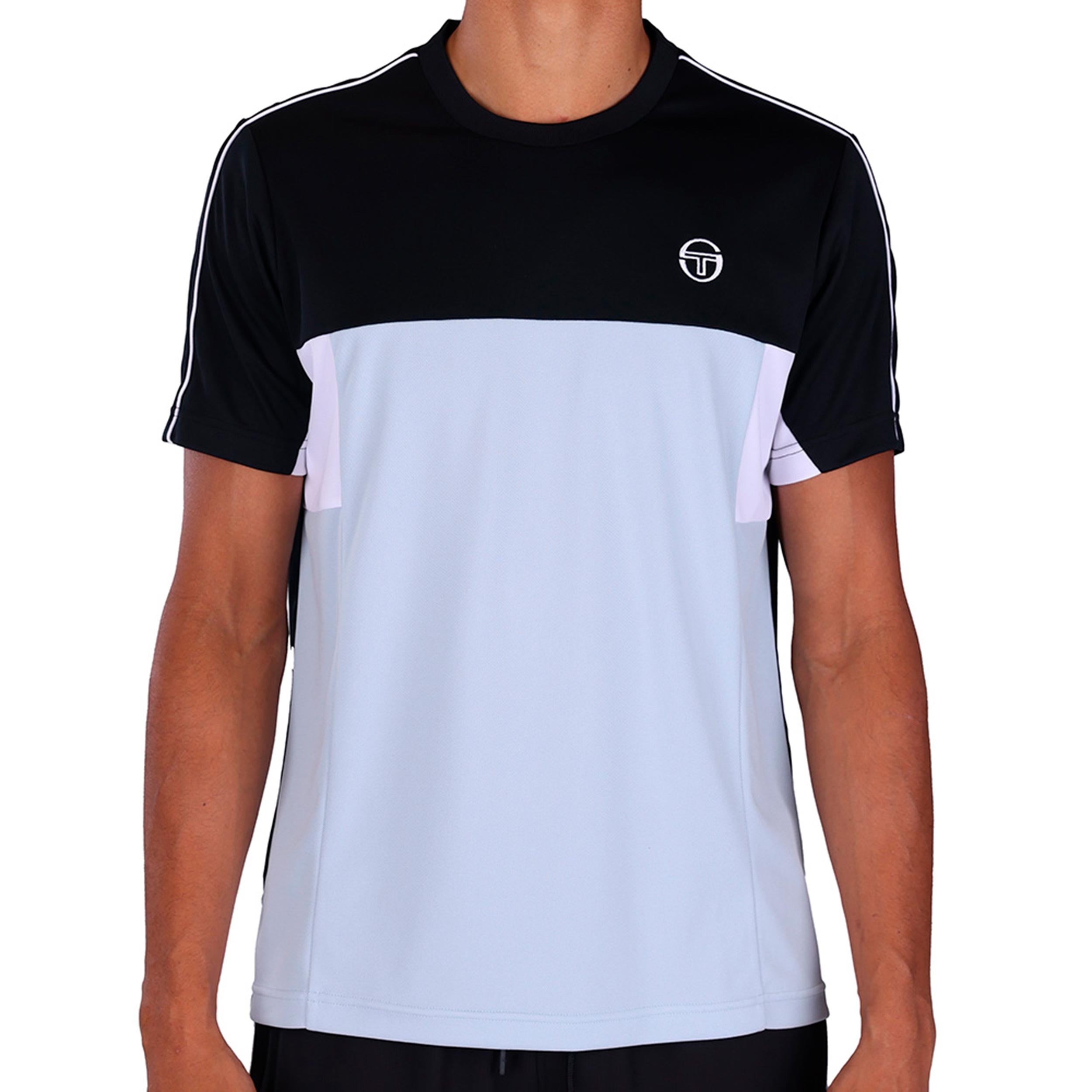Sergio Tacchini Caspio PL T-Shirt Men - black, light blue