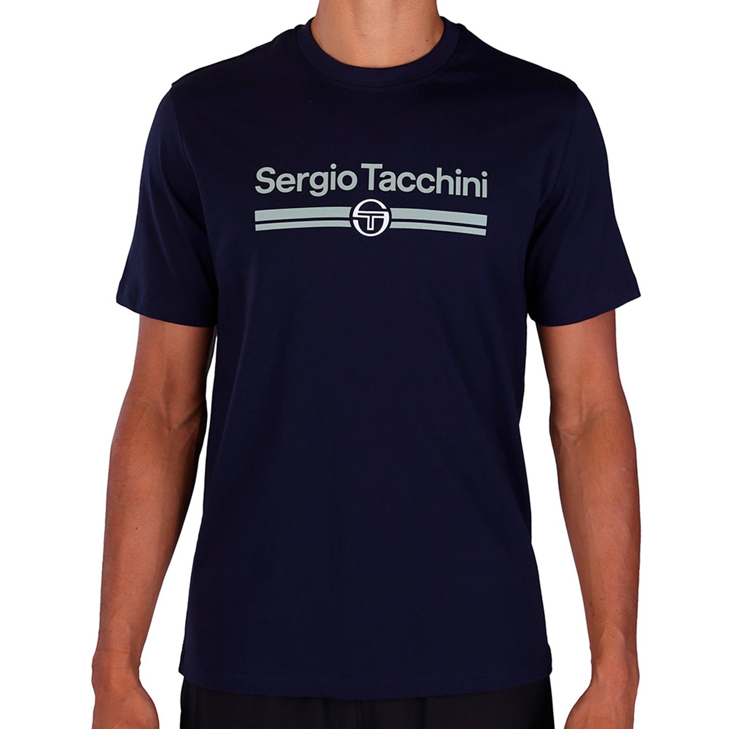 Sergio Tacchini Marchio Co T-Shirt Men - dark blue, white