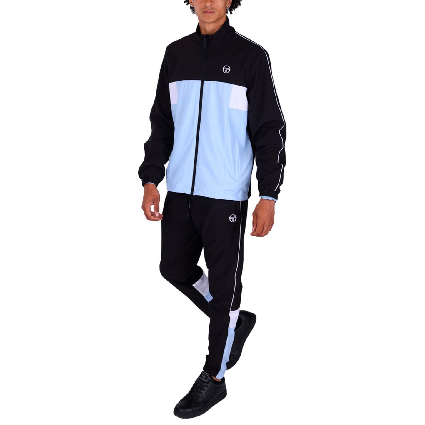Sergio Tacchini Caspio Tracksuit Men - black, light blue