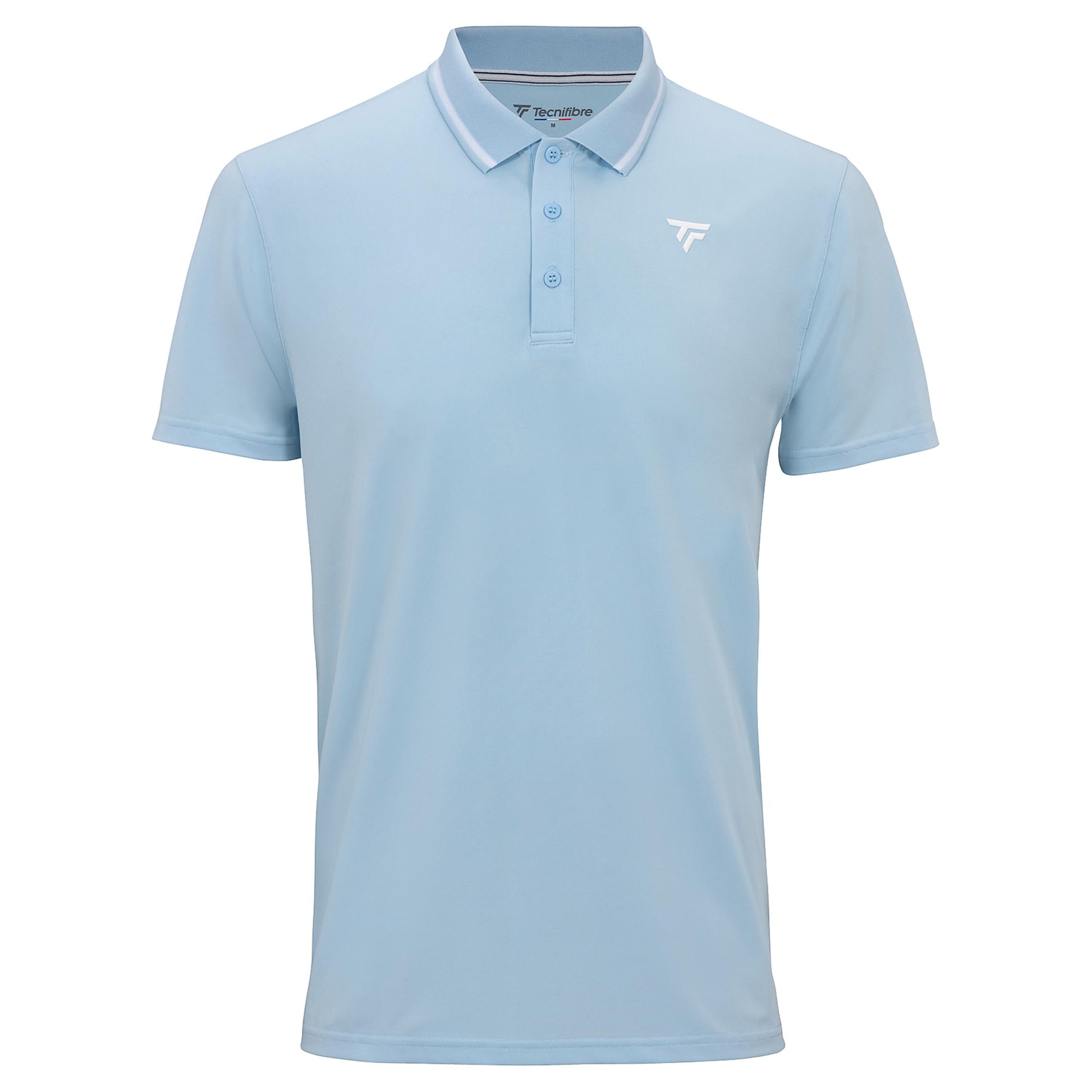 Tecnifibre Team Tech Polo Herren - hellblau