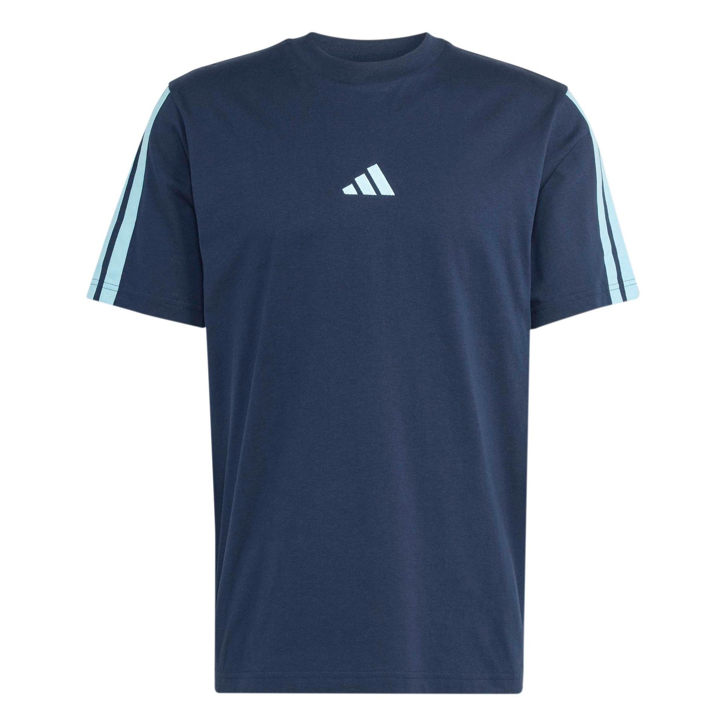 adidas 3Stripes T-Shirt Men - dark blue, light blue