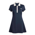 Classics Kleid Damen - dunkelblau, beige