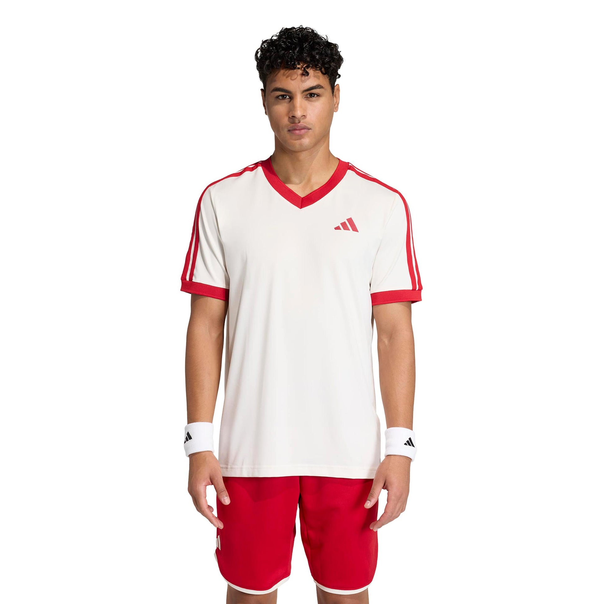 adidas Classics T-Shirt Men - beige, red
