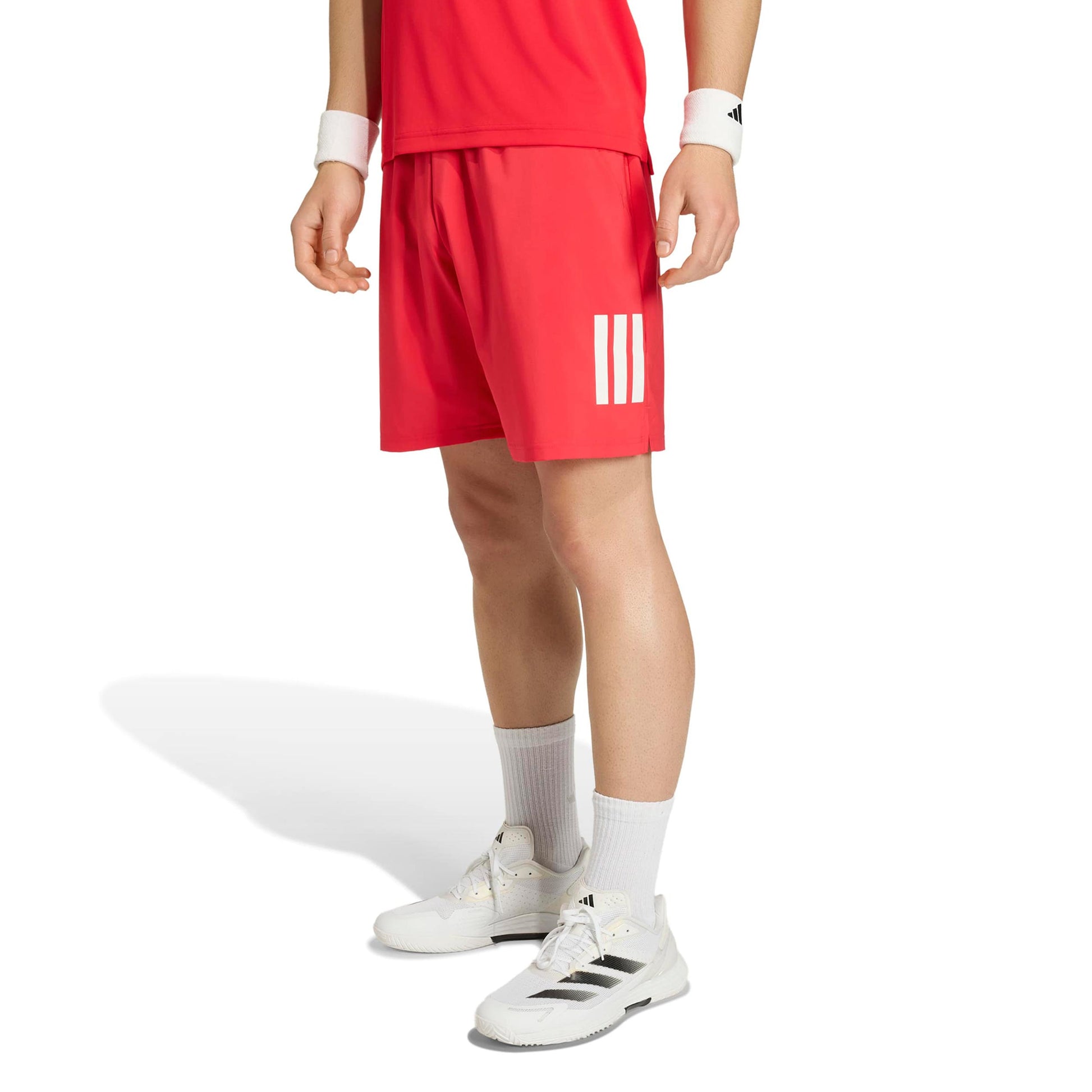 adidas Club 3Stripes 9Inch Shorts Men - red, white