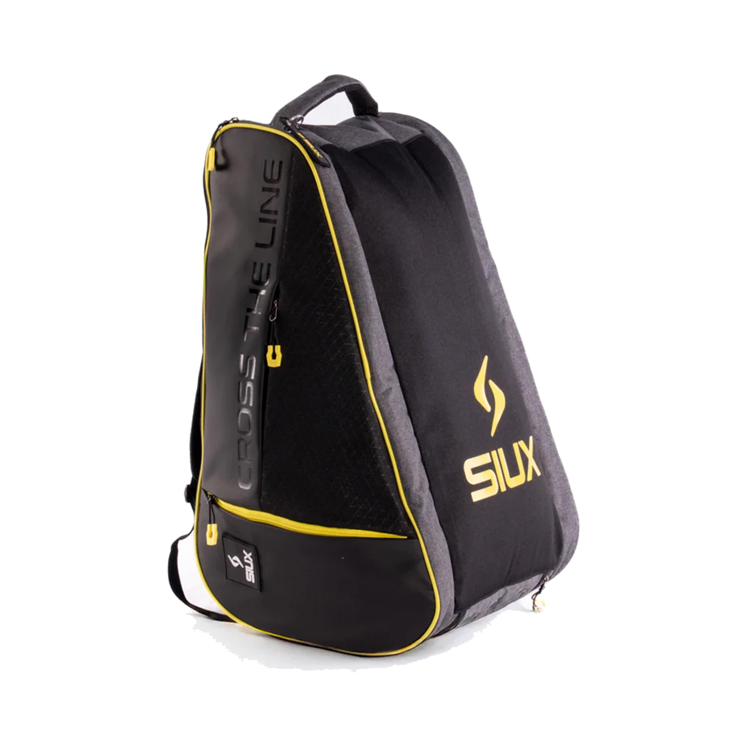 Siux TRAIL Padel racket bag - black, yellow