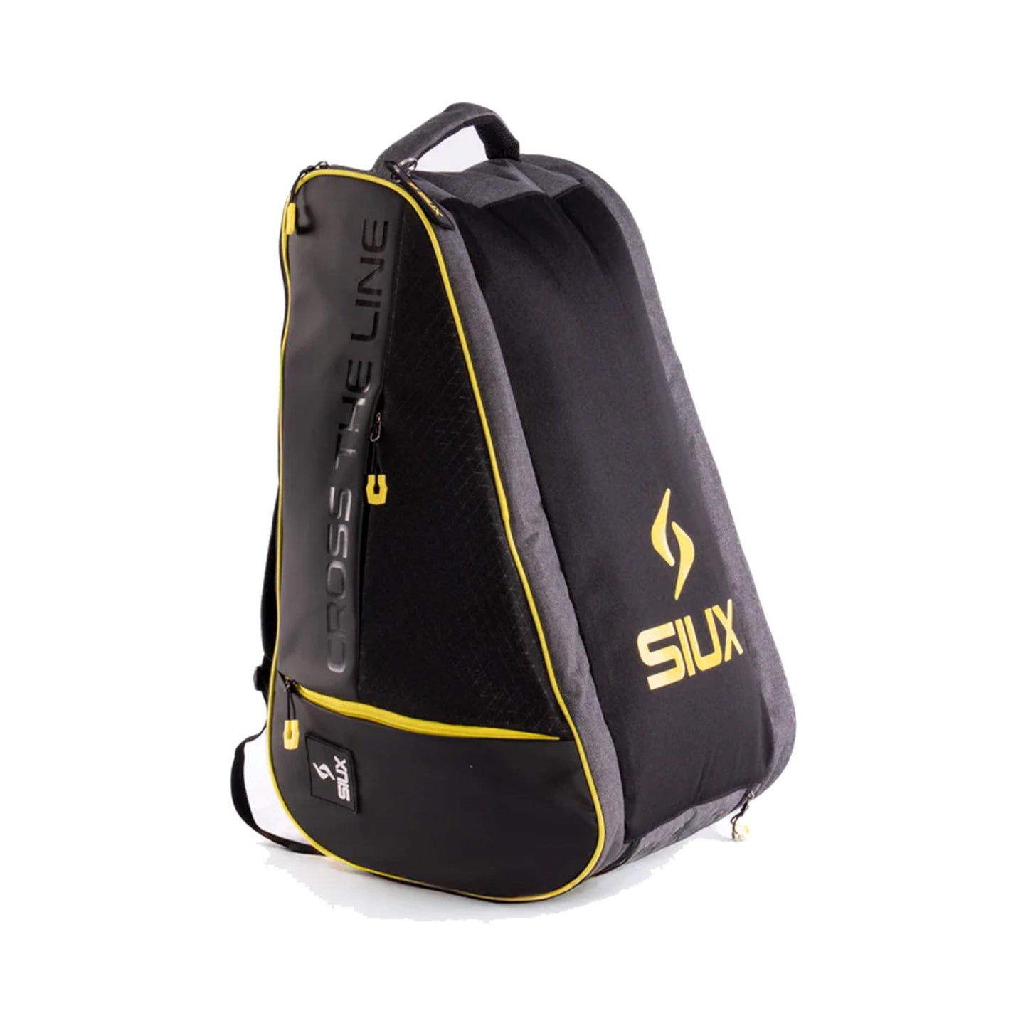 Siux TRAIL Padelschlägertasche - schwarz, gelb