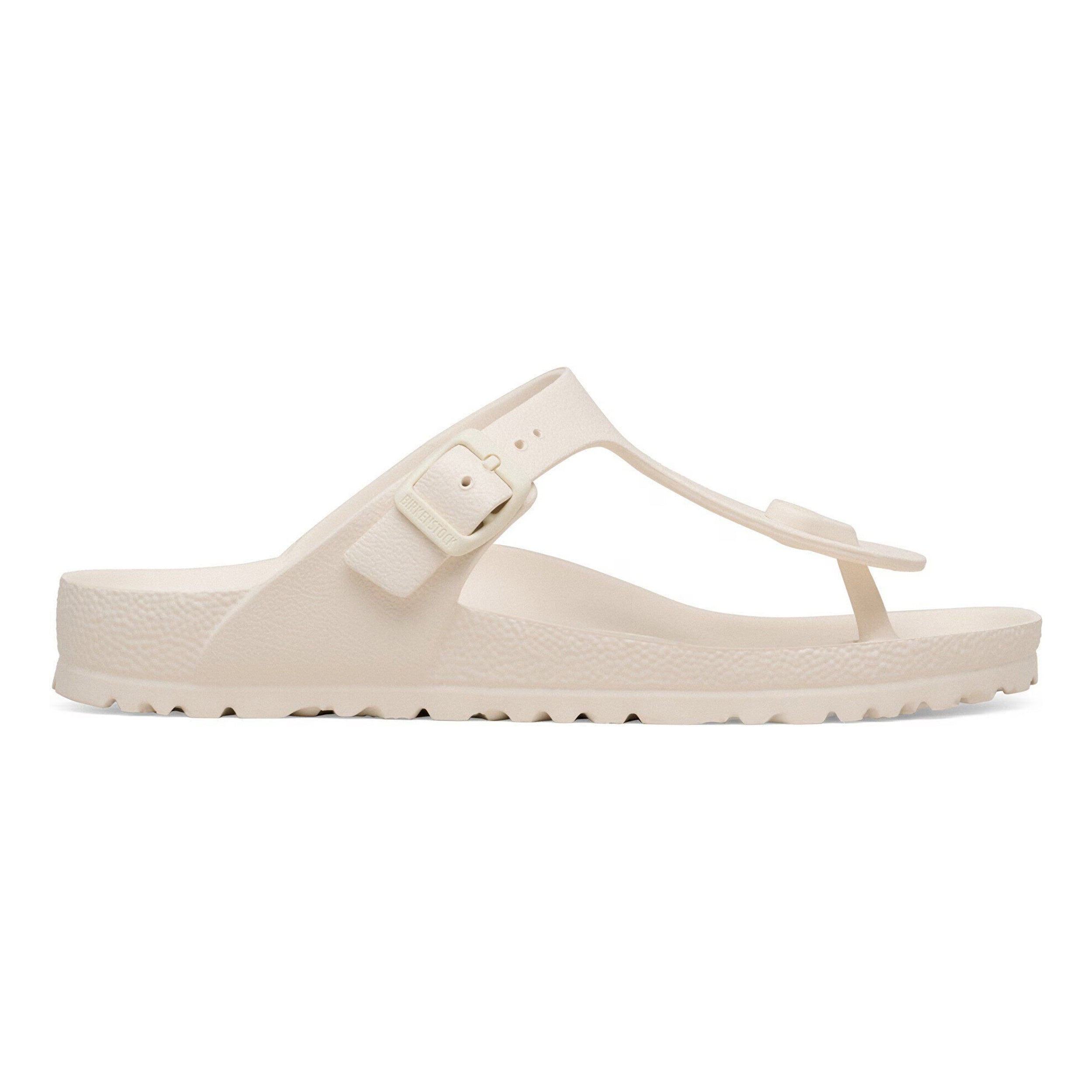 Birkenstock Gizeh Badelatschen Damen - creme