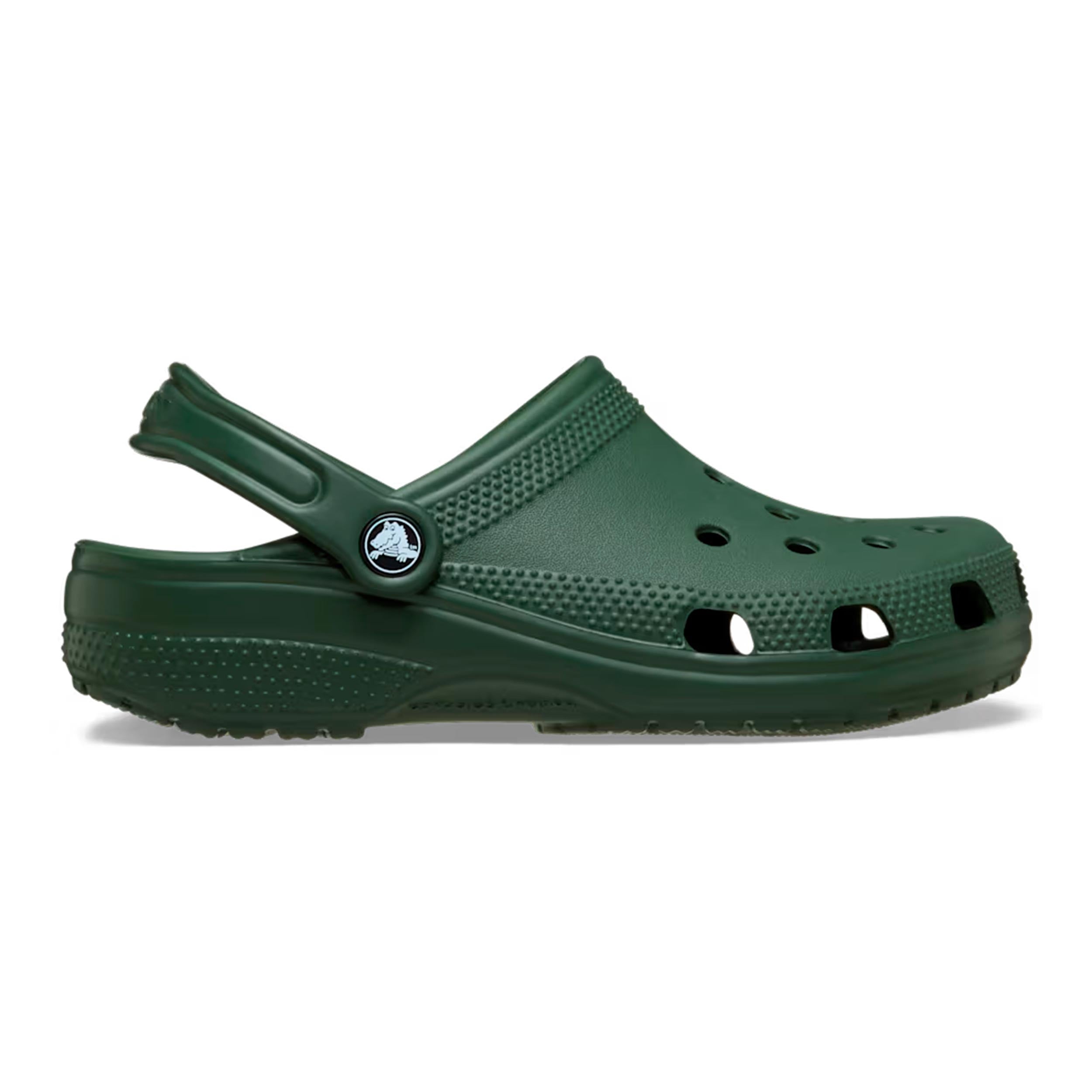 Crocs Classic Clog Slippers Unisex - dark green