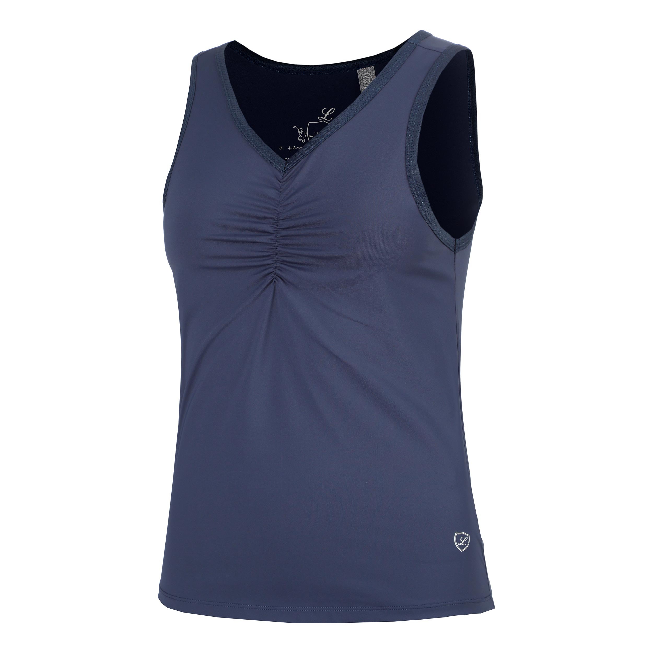 Limited Sports Bubble Tank Top Women - dark blue