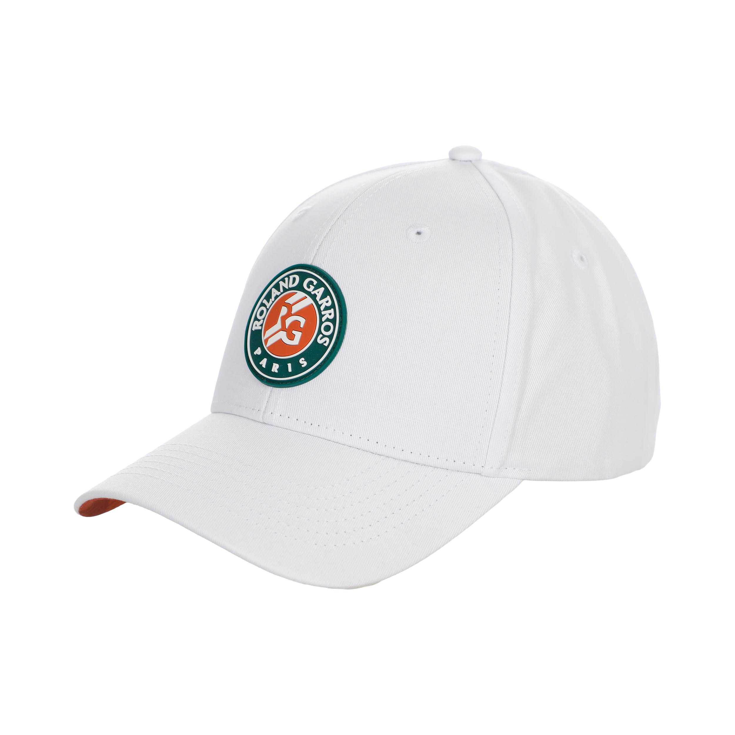 Roland Garros Logo Cap Men - white