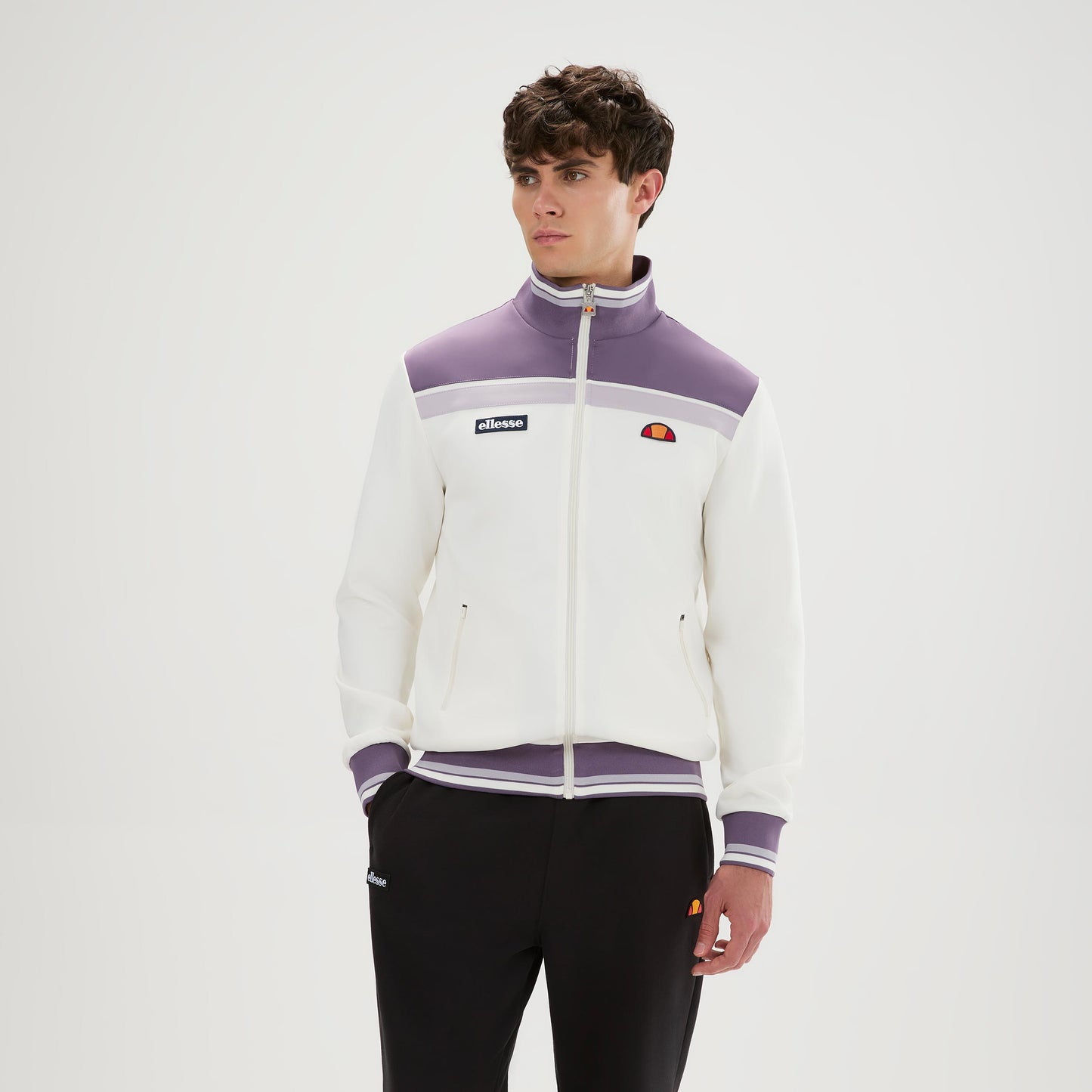 Ellesse Vignola Training jacket Men - cream, lilac