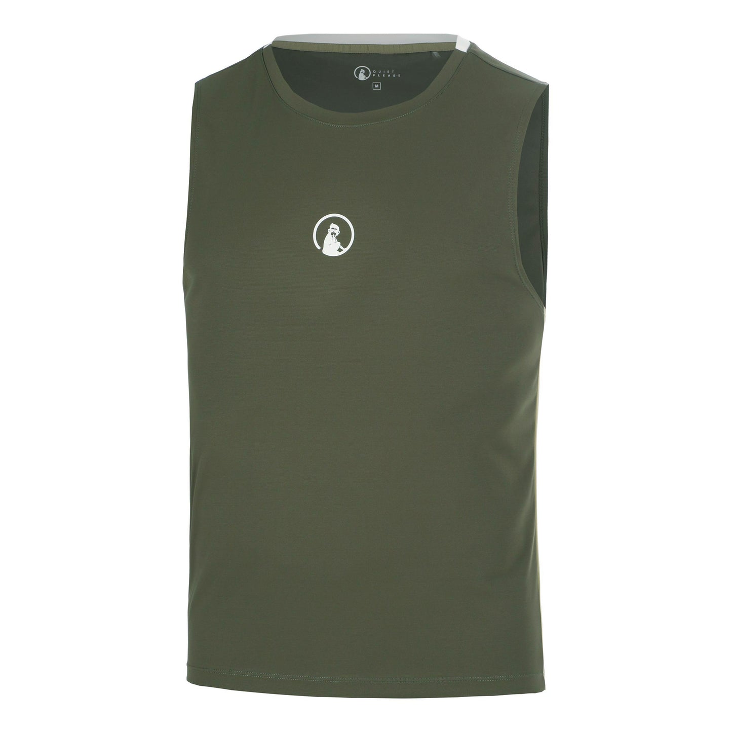 Quiet Please Memories Winner Tech Tank-Top Herren - dunkelgrün