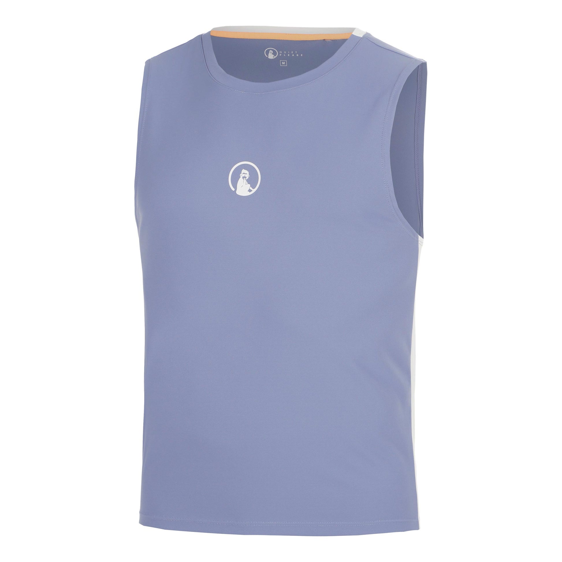 Quiet Please Glow Winner Tech Tank-Top Herren - blau