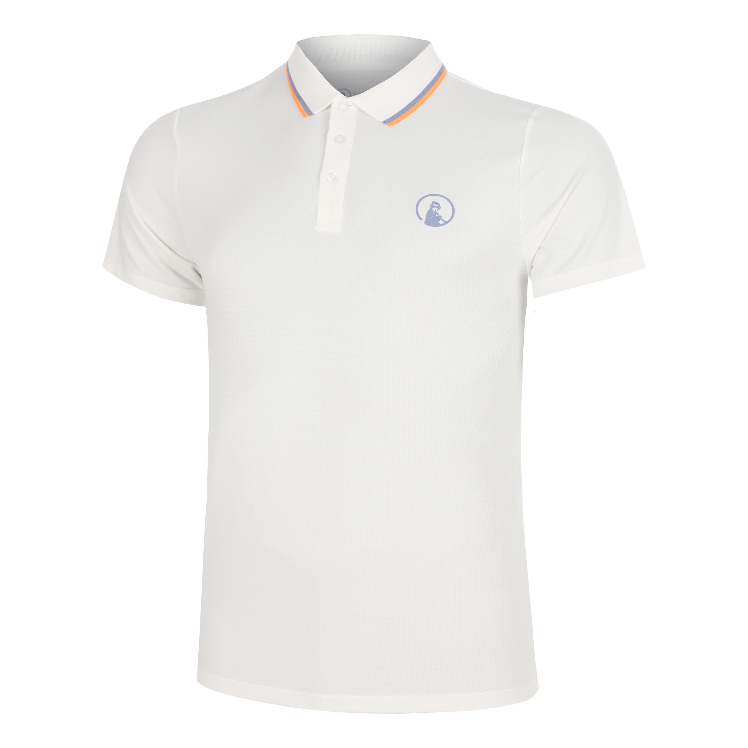 Quiet Please Glow Tournament Tipping Polo Polo Men - cream