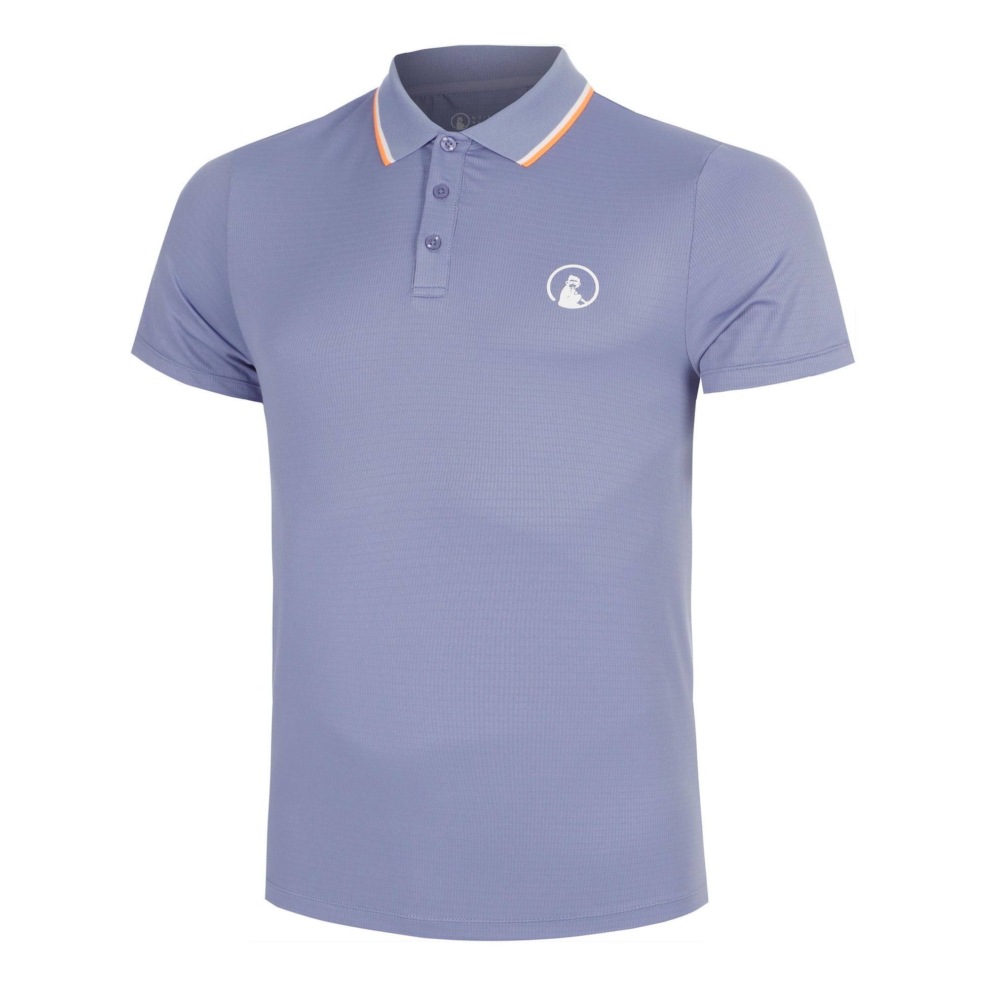 Quiet Please Glow Tournament Tipping Polo Polo Herren - blau