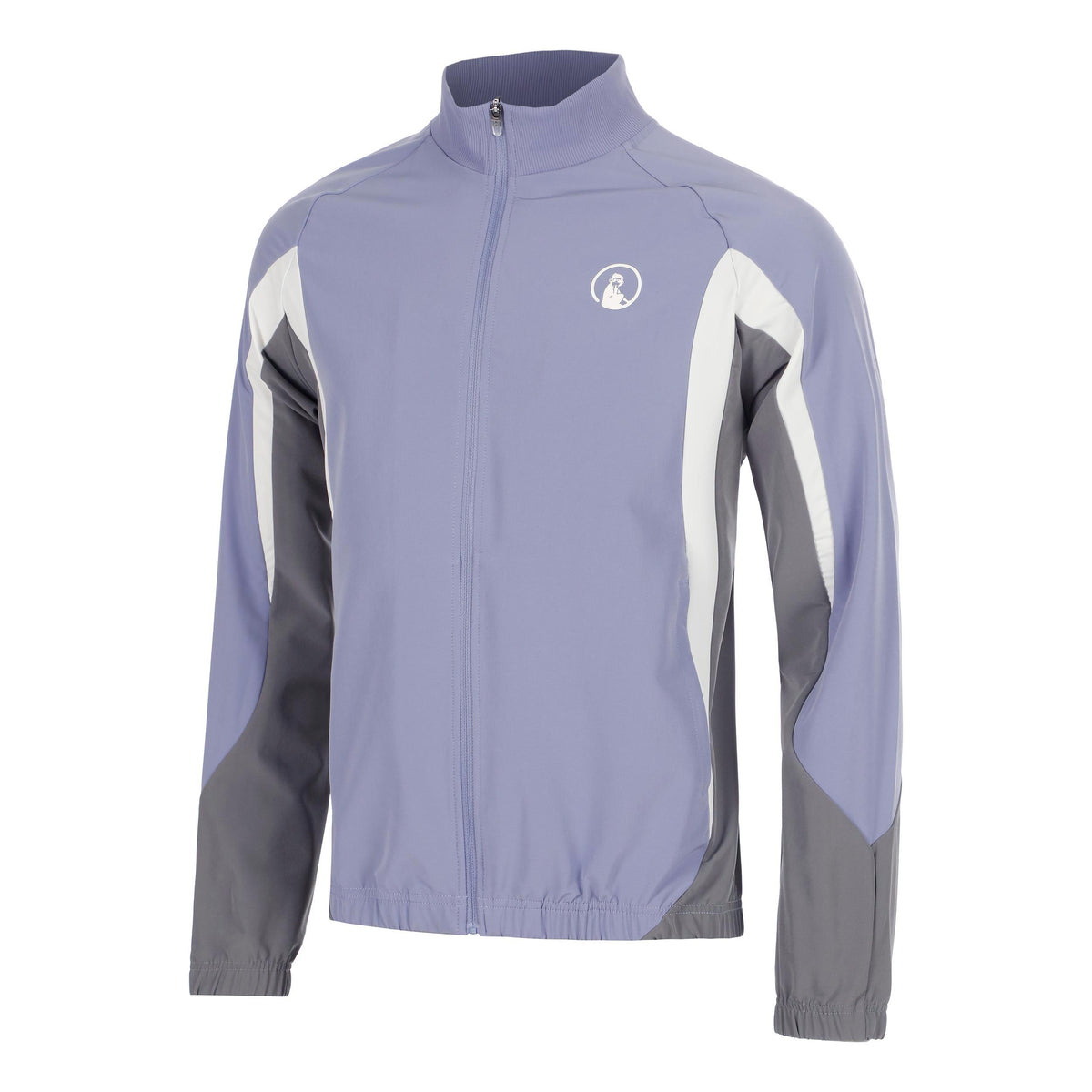 Quiet Please Glow Flow Trainingsjacke Herren - blau