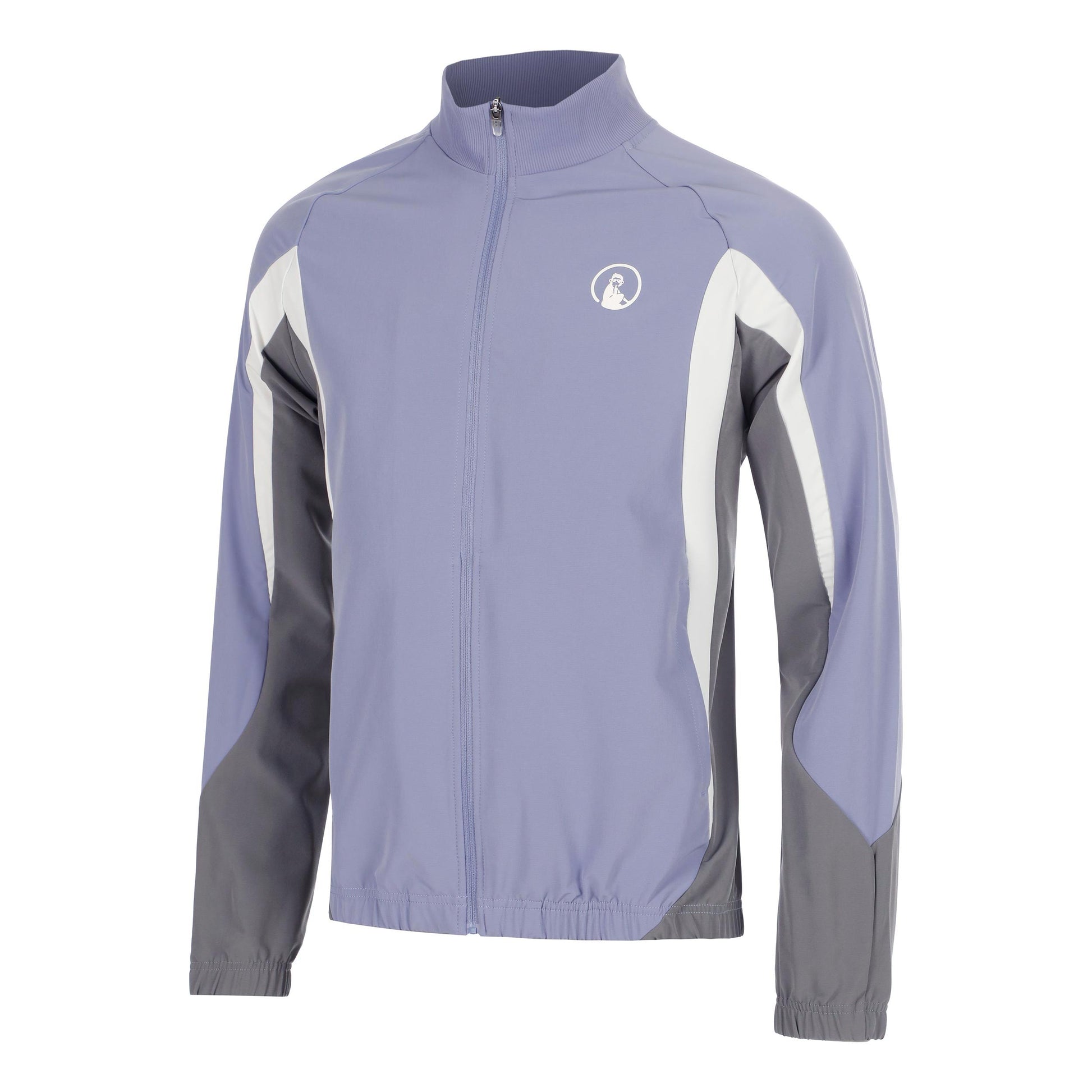 Quiet Please Glow Flow Training jacket Men - blue