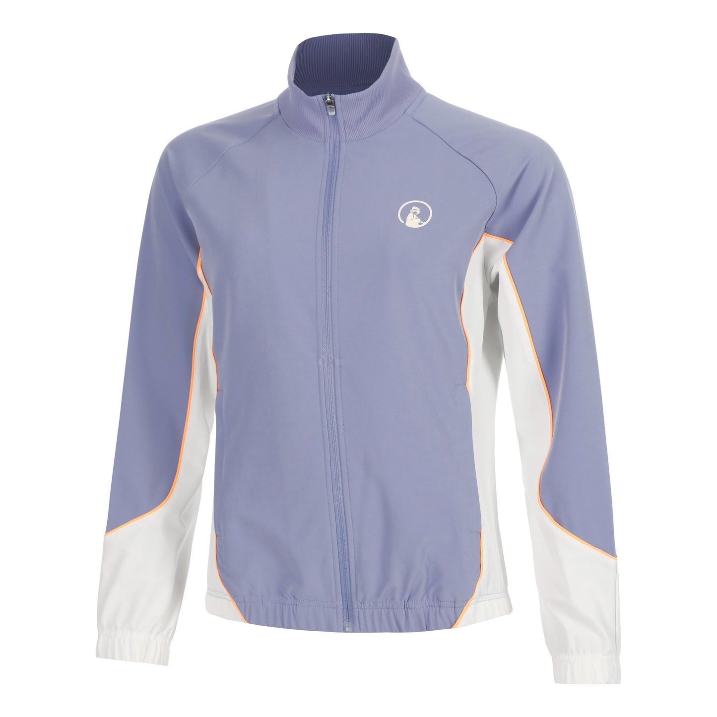 Quiet Please Glow Flow Trainingsjacke Damen - blau