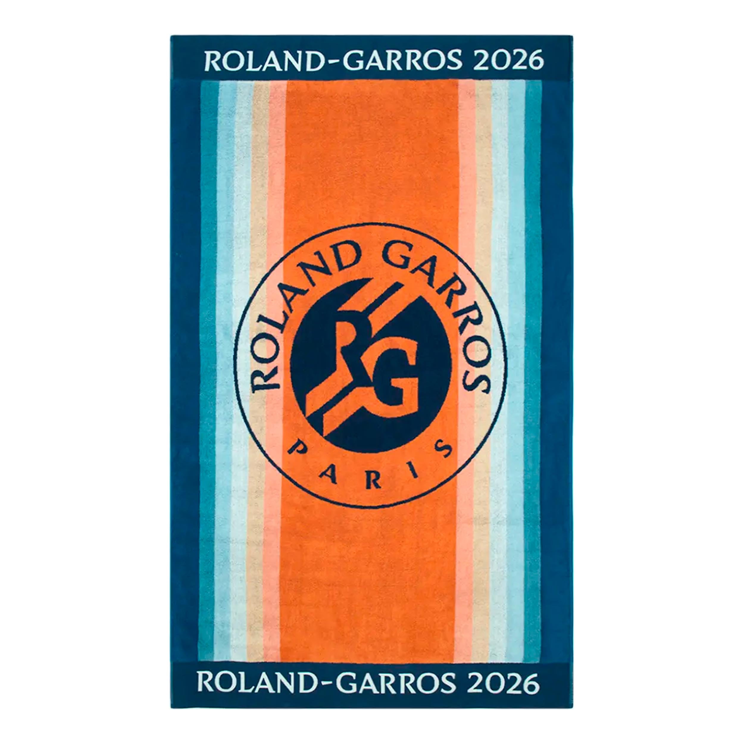 Roland Garros Official Beach Towel 100X170 Towel - dark blue