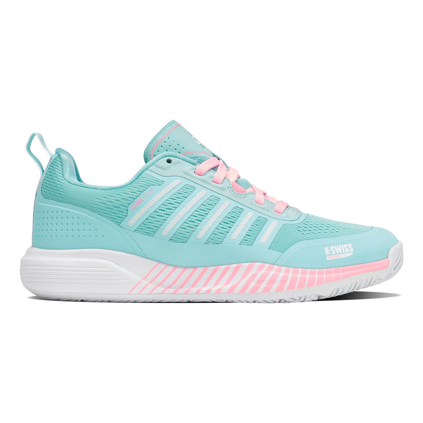 K-Swiss Ultra Court Padel Padel shoe Women - turquoise, white