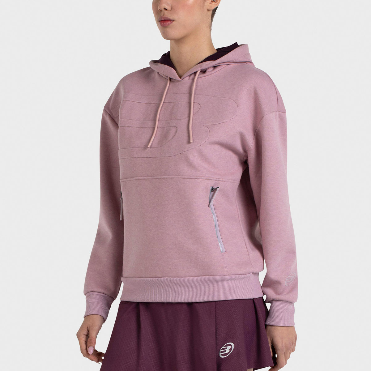 Bullpadel Eolia Hoody Women - pink