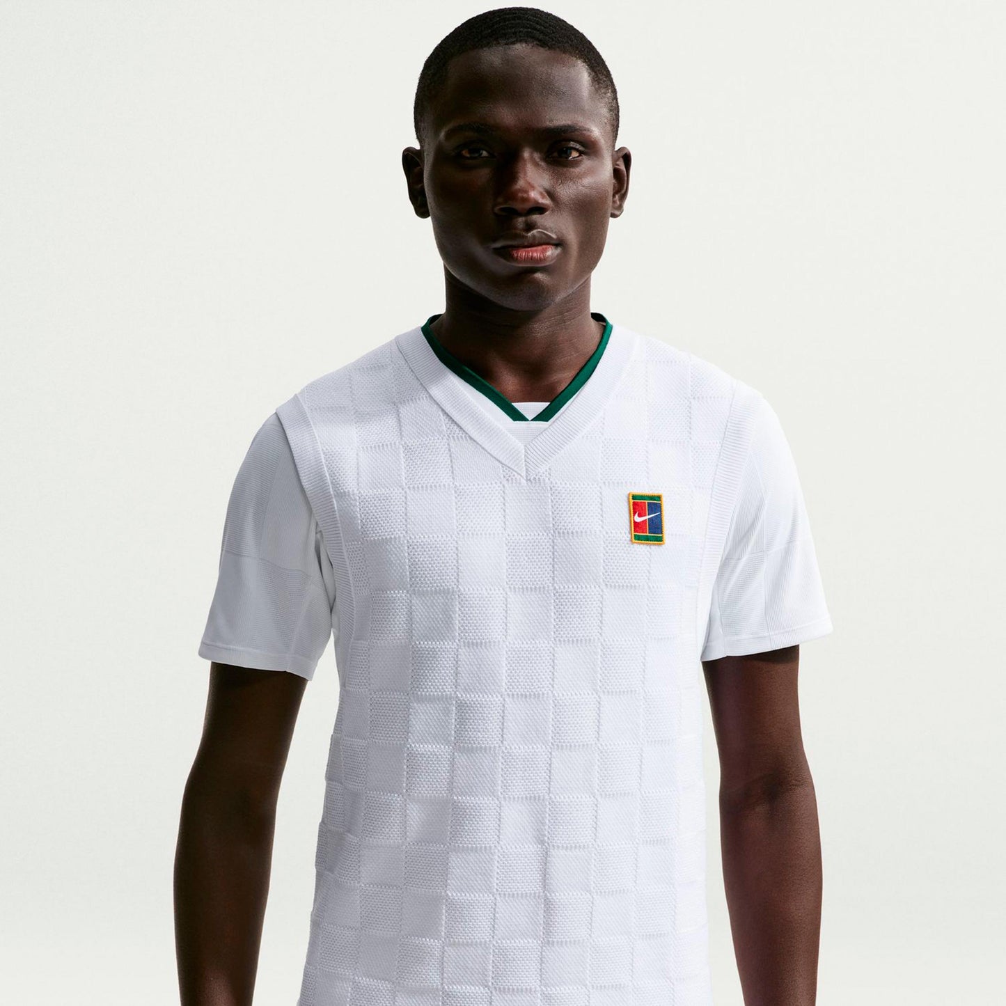 Nike Court Slam  Pullunder Herren - weiß