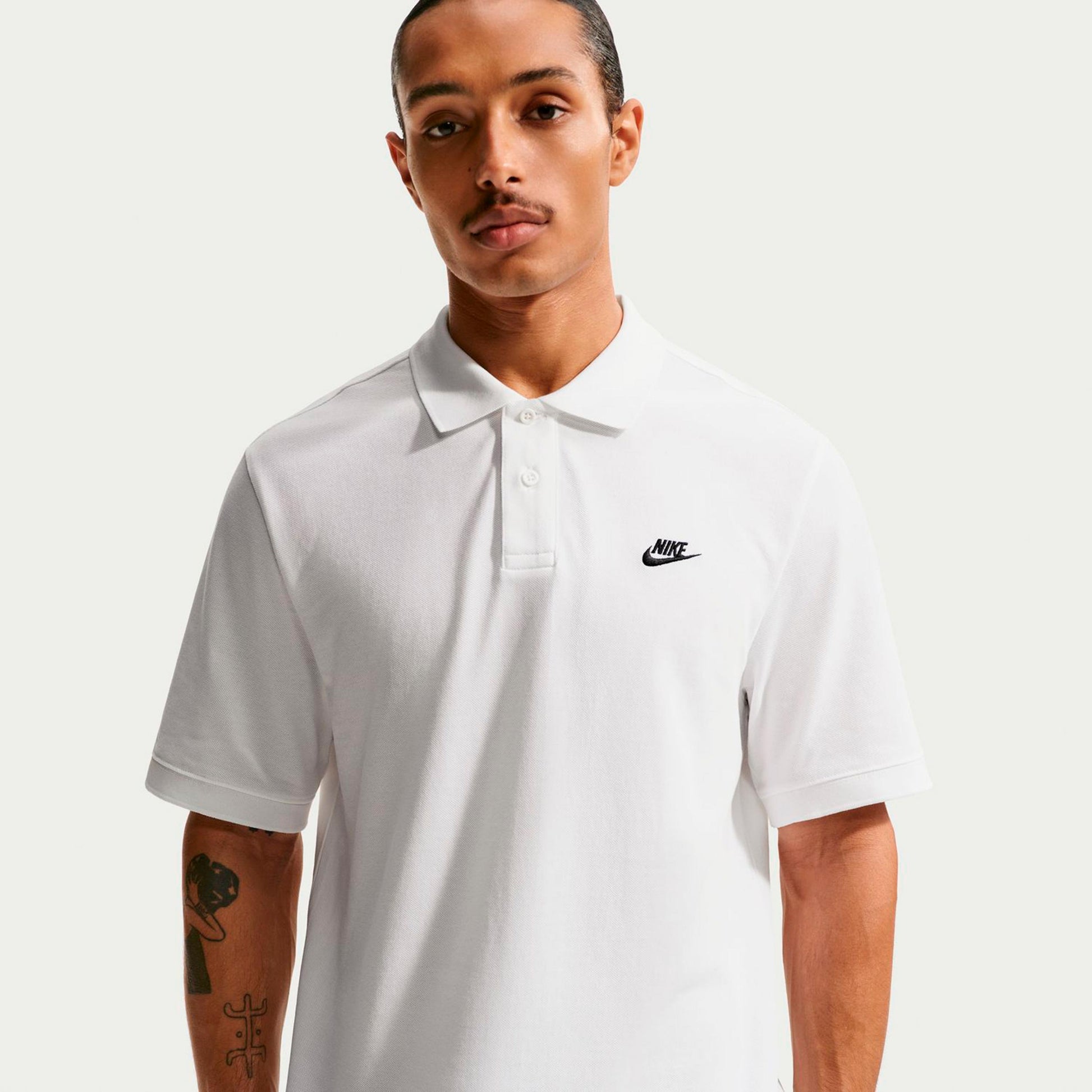 Nike Club Pique Polo Men - white, black