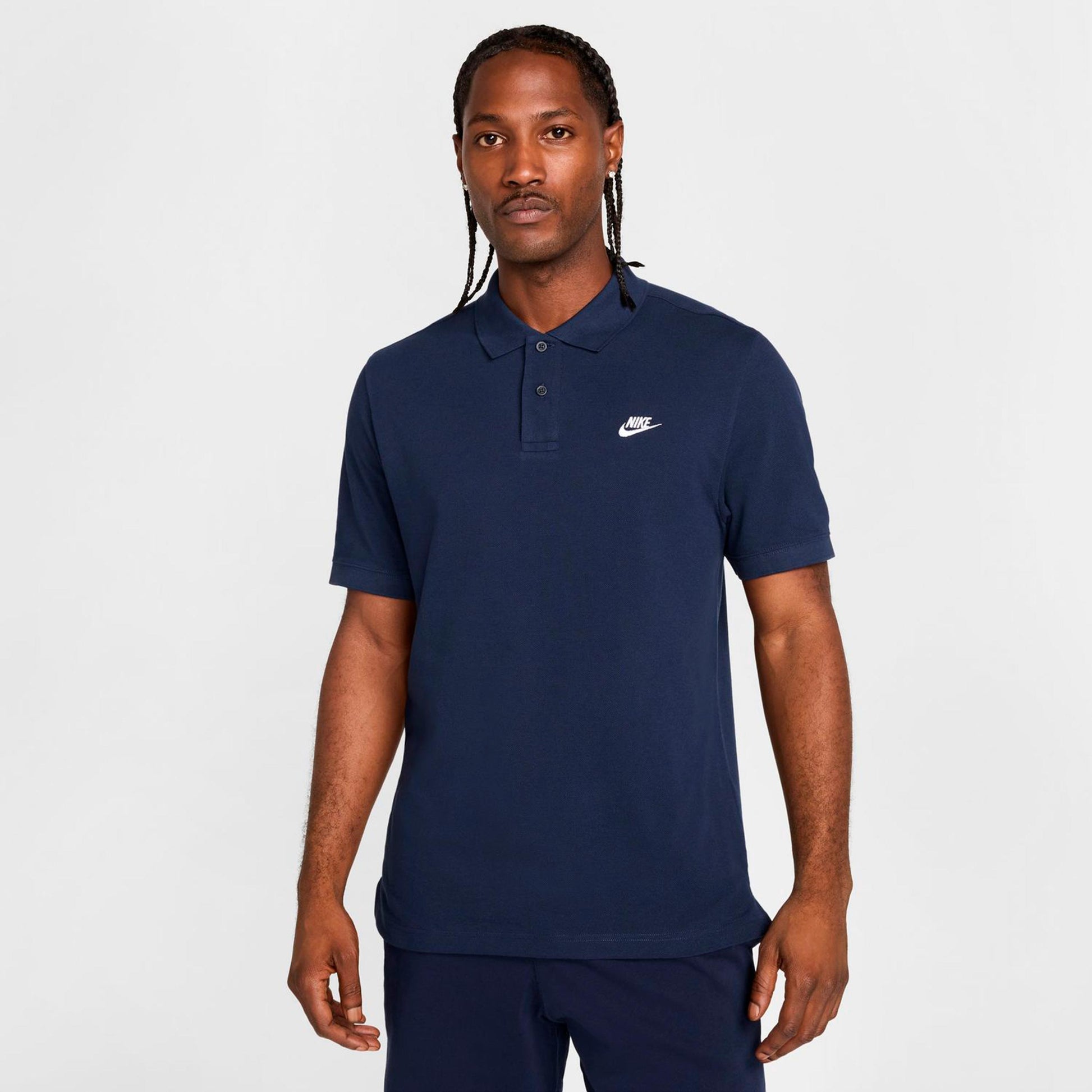 Nike Club Pique Polo Men - dark blue