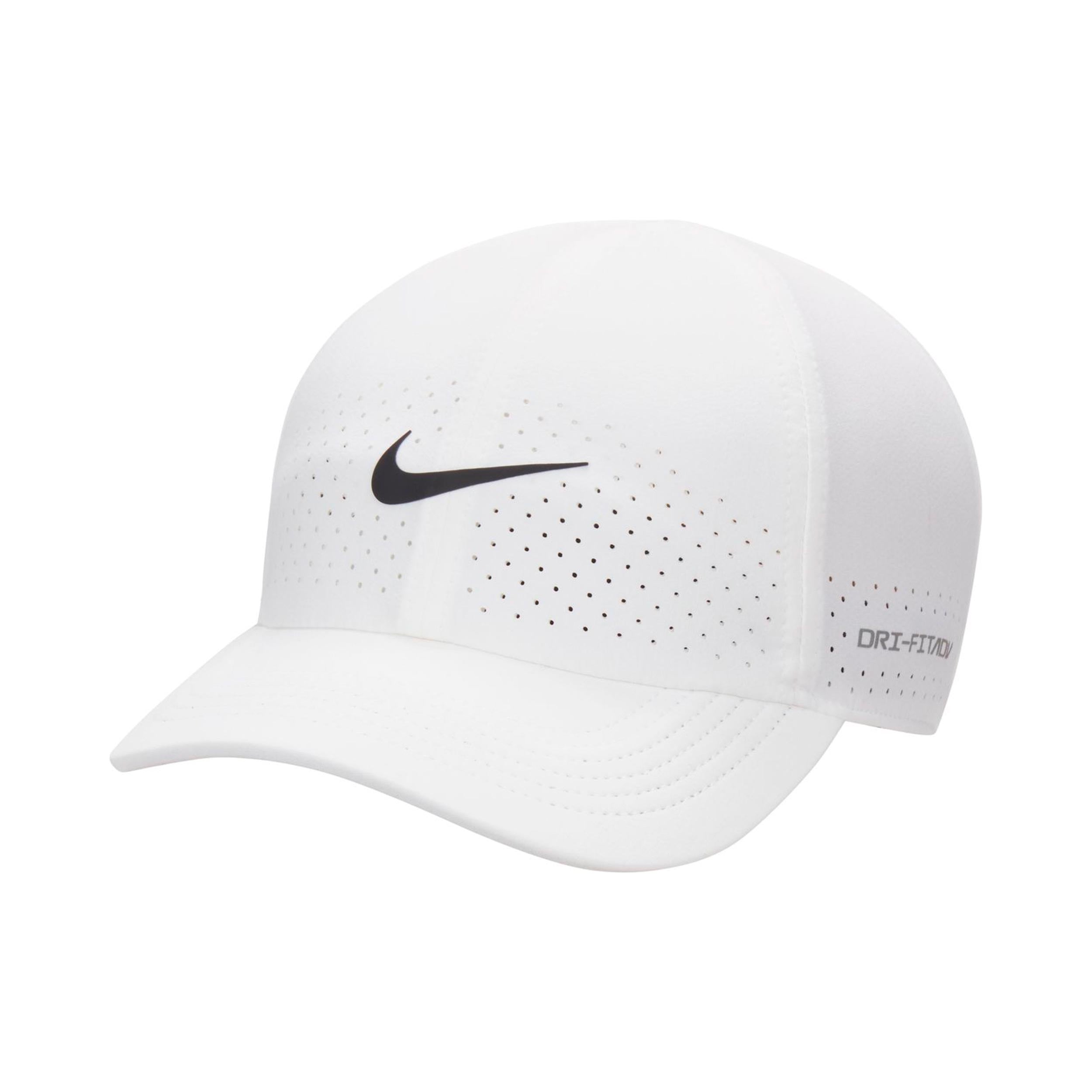 Nike Dri-Fit Advantage Club Cap Unisex - white, black