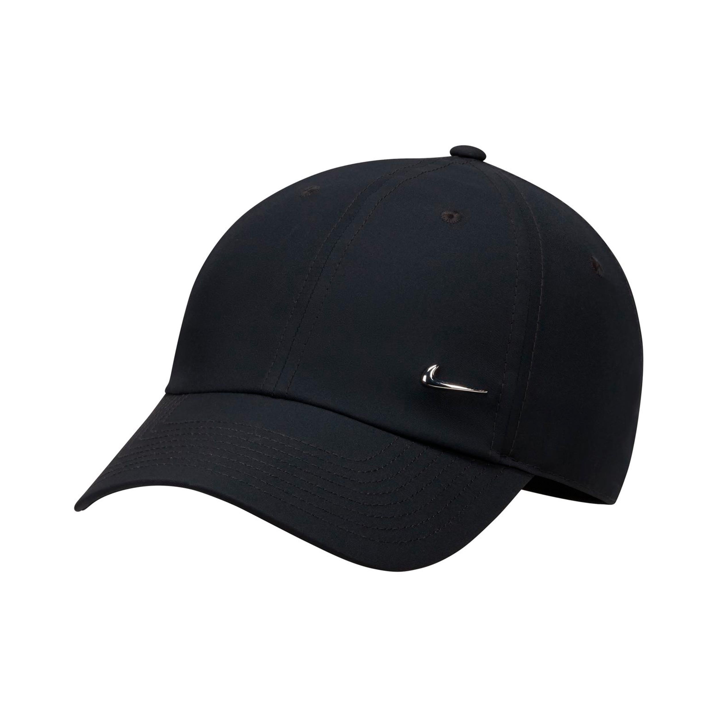 Nike Dri-Fit Club Metal Swoosh Cap Unisex - black