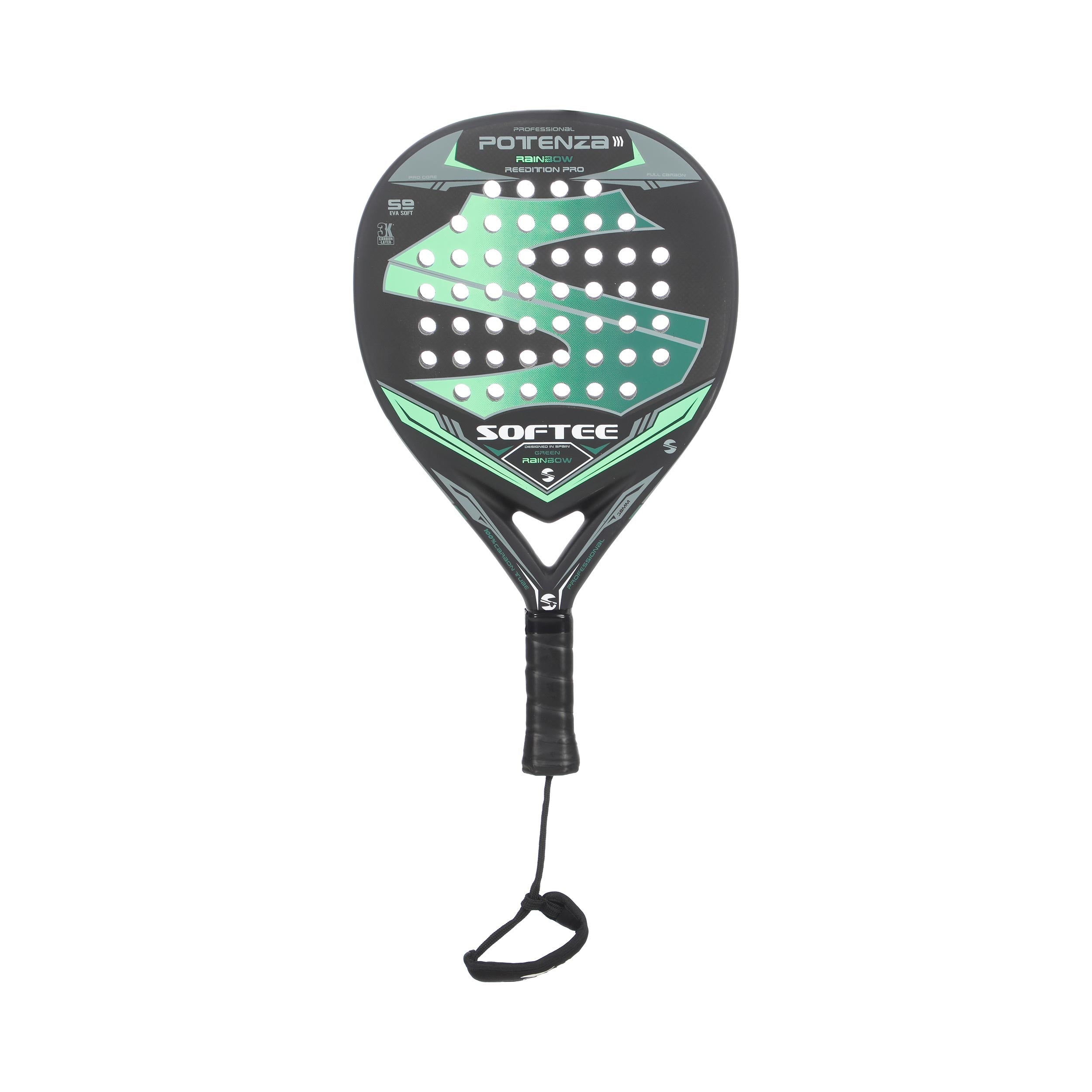 Softee Potenza Rainbow   Padelschläger