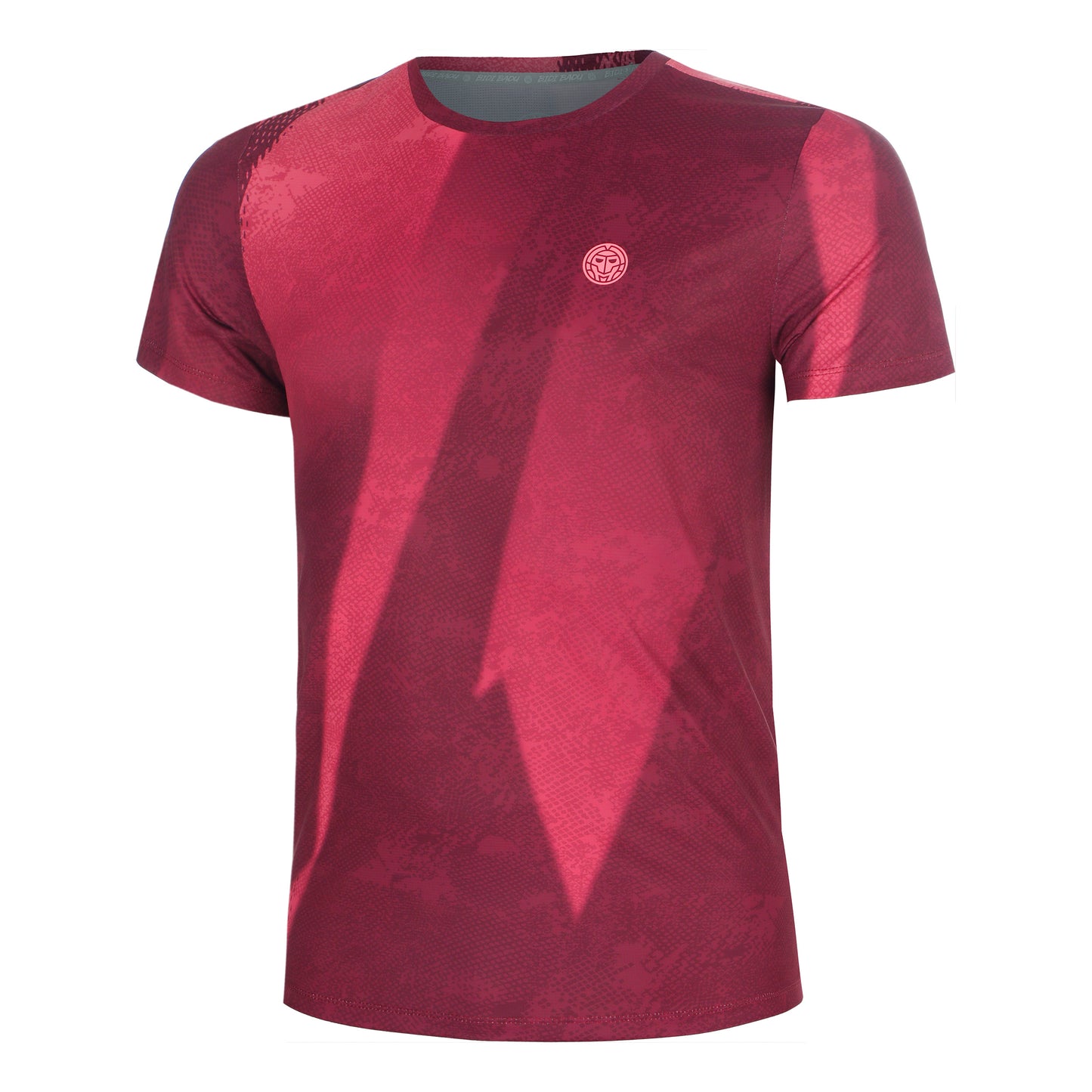 BIDI BADU Freeze Out T-Shirt Men - dark red, pink
