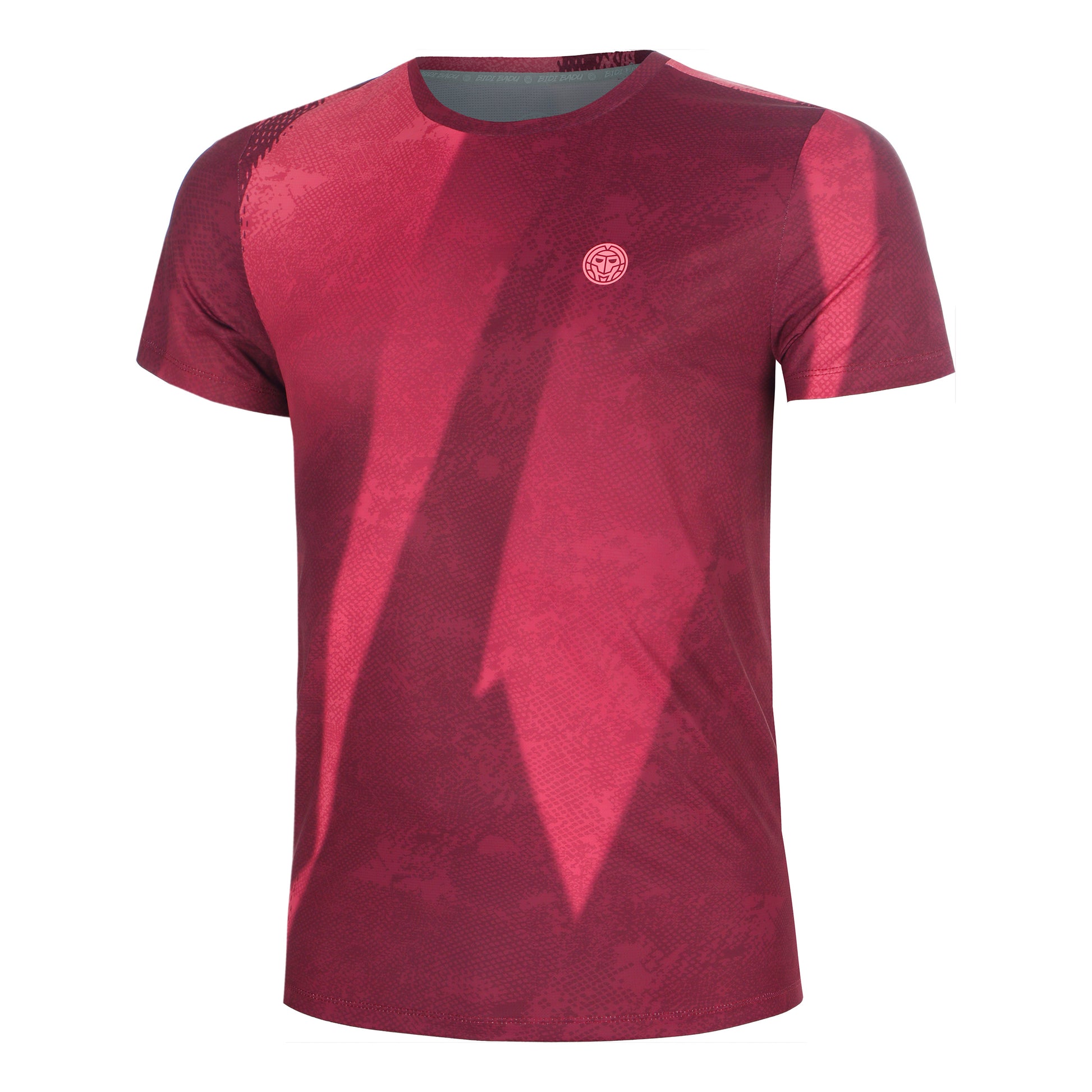 BIDI BADU Freeze Out T-Shirt Men - dark red, pink