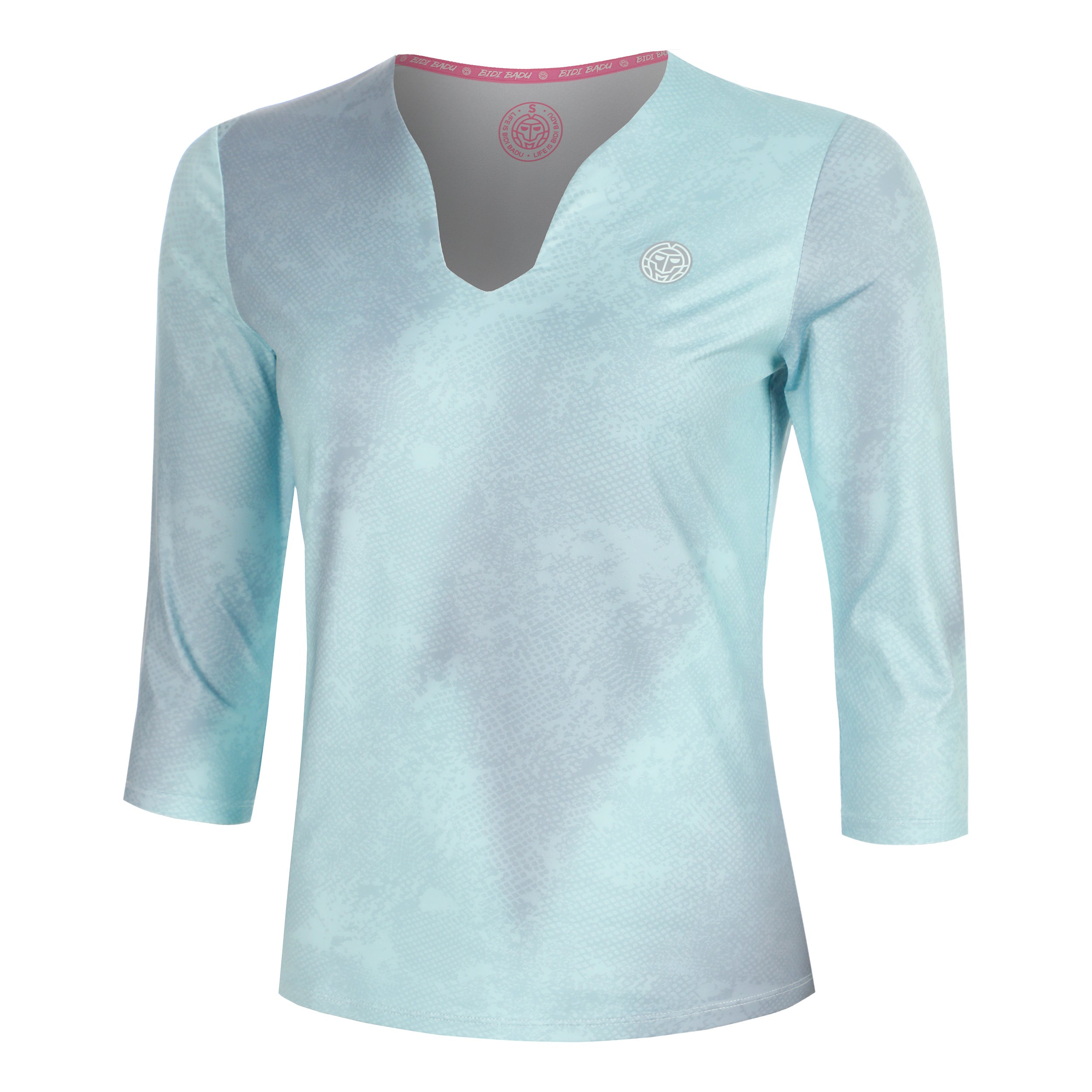 BIDI BADU Freeze Out V-Neck Printed  Long sleeve Women - mint