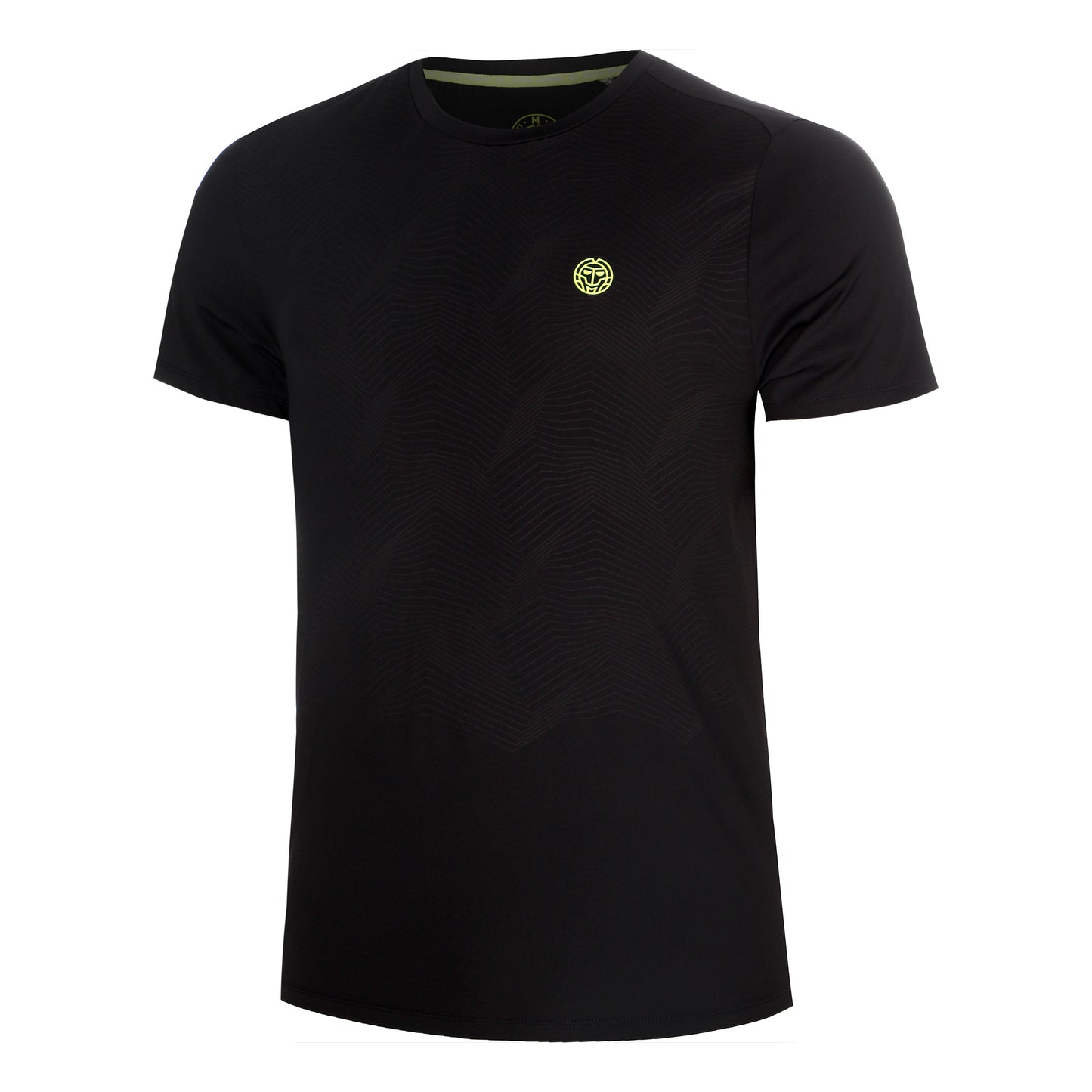 BIDI BADU Night Flash Embossed T-Shirt Herren - schwarz
