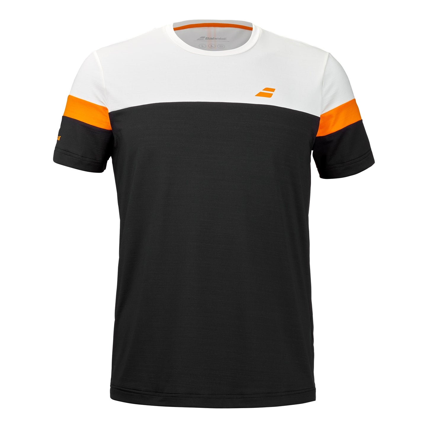 Babolat Performance Crew Neck T-Shirt Men - black, white