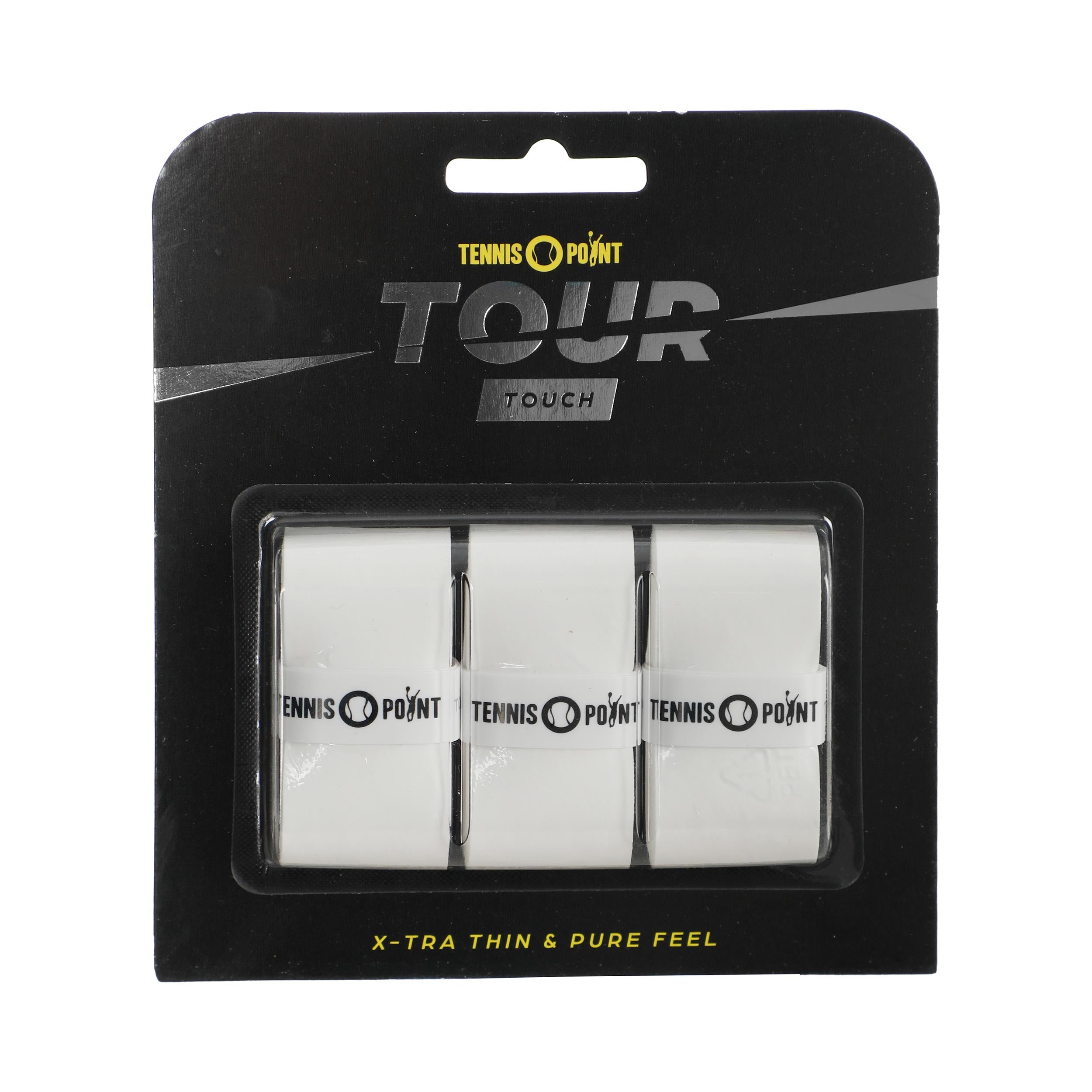 Tennis-Point Tour Touch  3 Pack - white